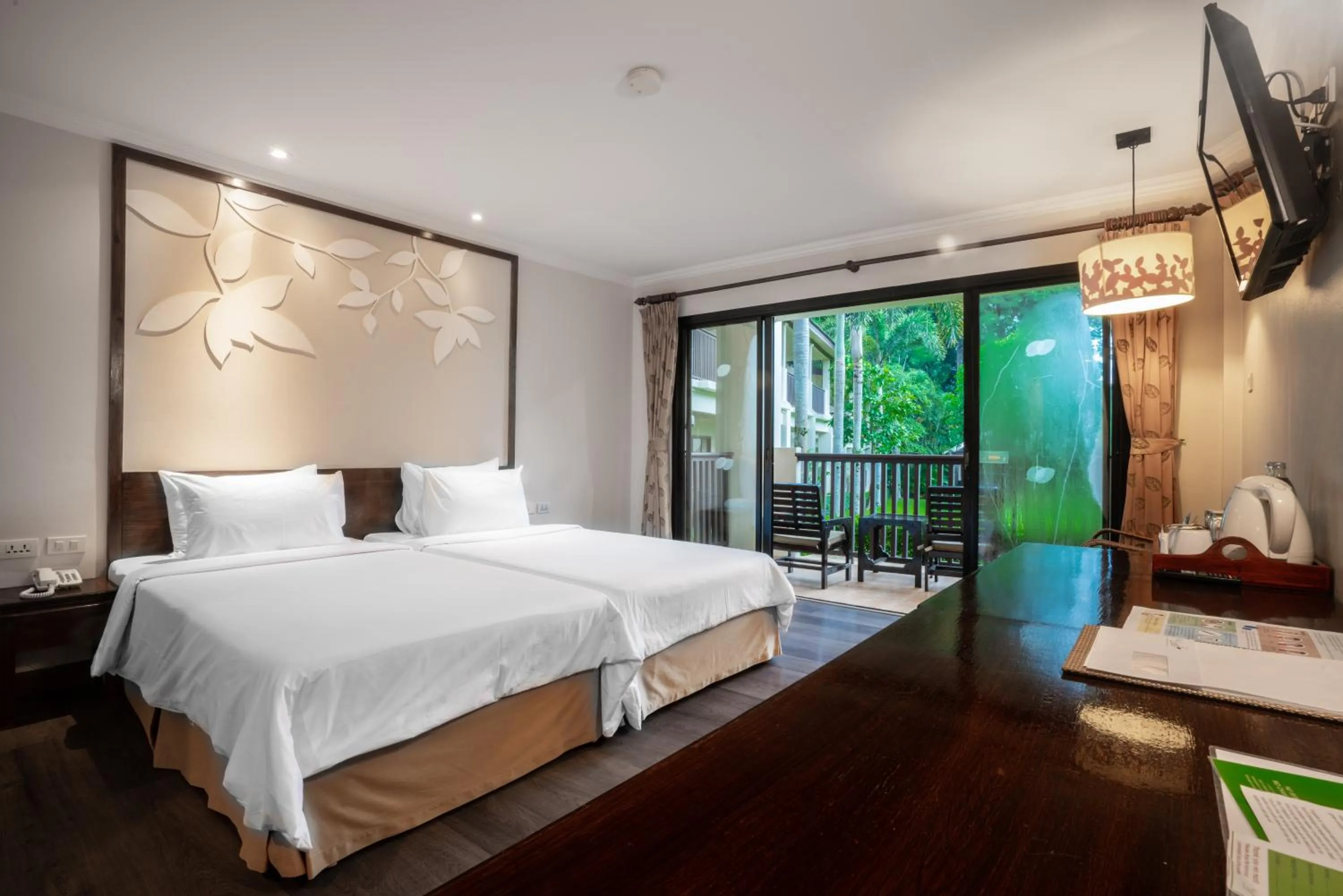 Bedroom, Bed in The Leaf on The Sands by Katathani - SHA Extra Plus