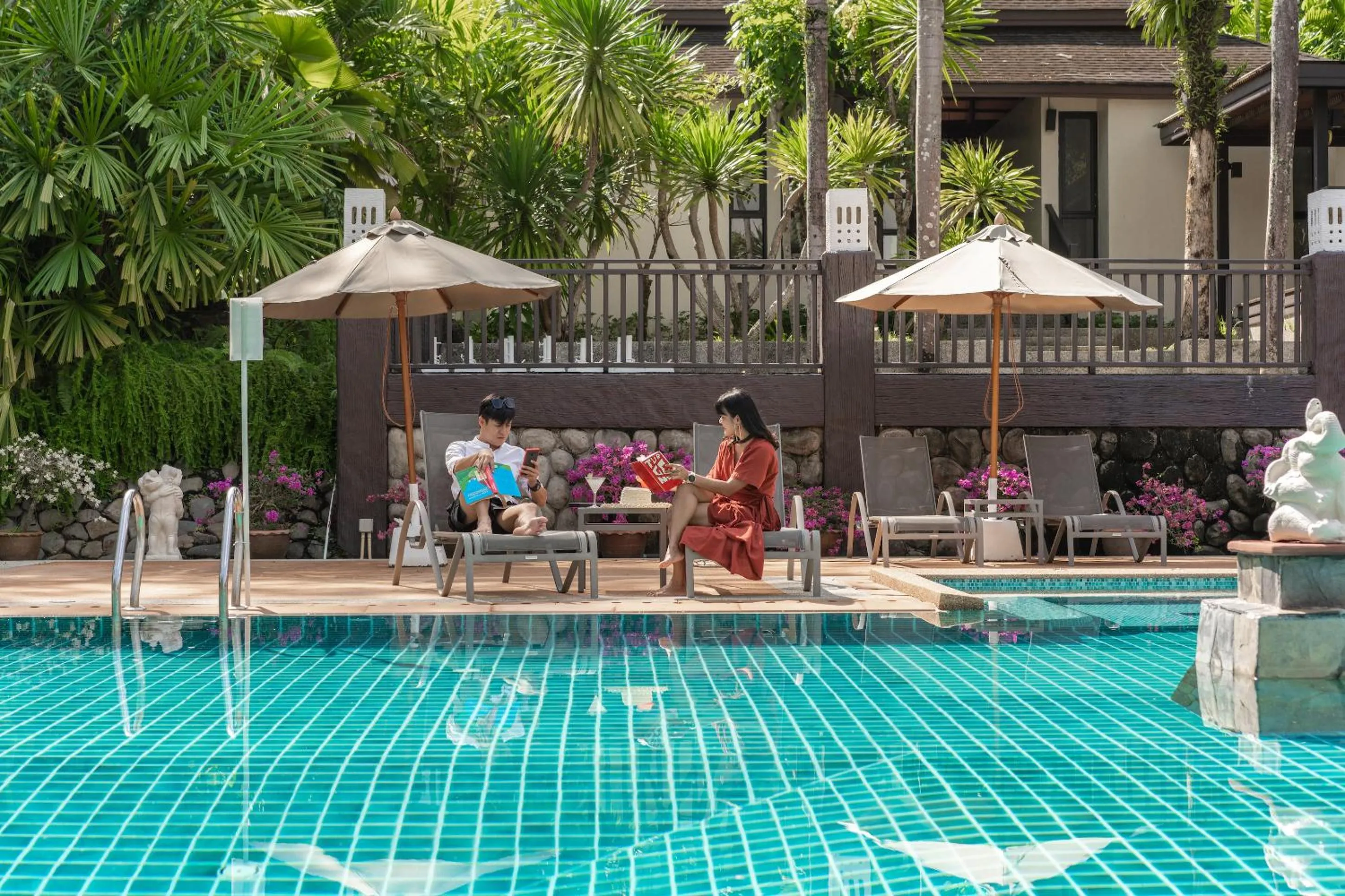 Swimming pool in The Leaf on The Sands by Katathani - SHA Extra Plus