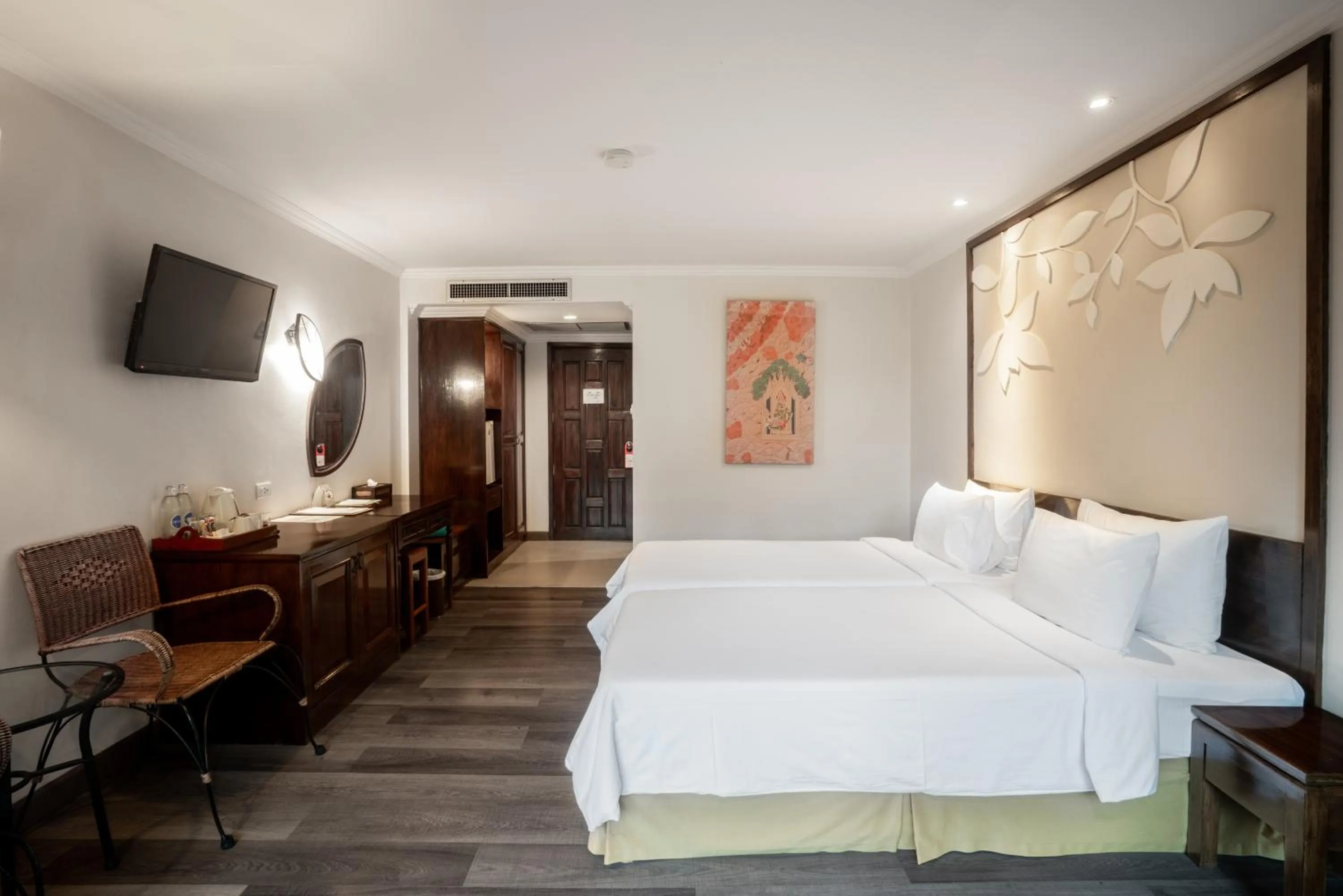 Bedroom, Bed in The Leaf on The Sands by Katathani - SHA Extra Plus