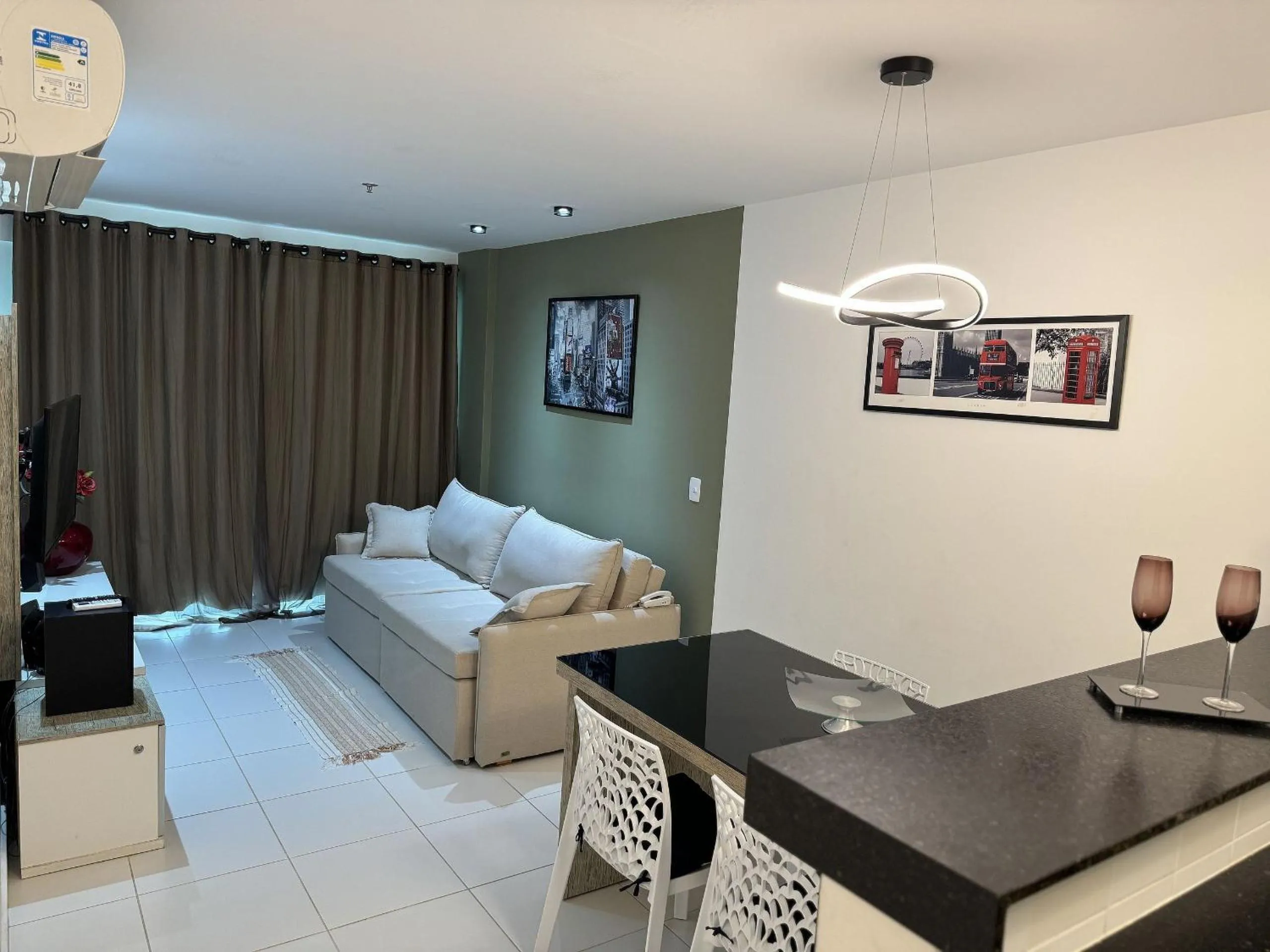 Living room in hihome - Mandai Flat