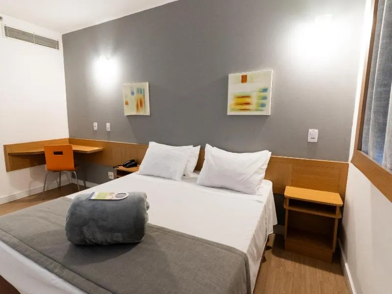 Bed in Hotel Mega Polo