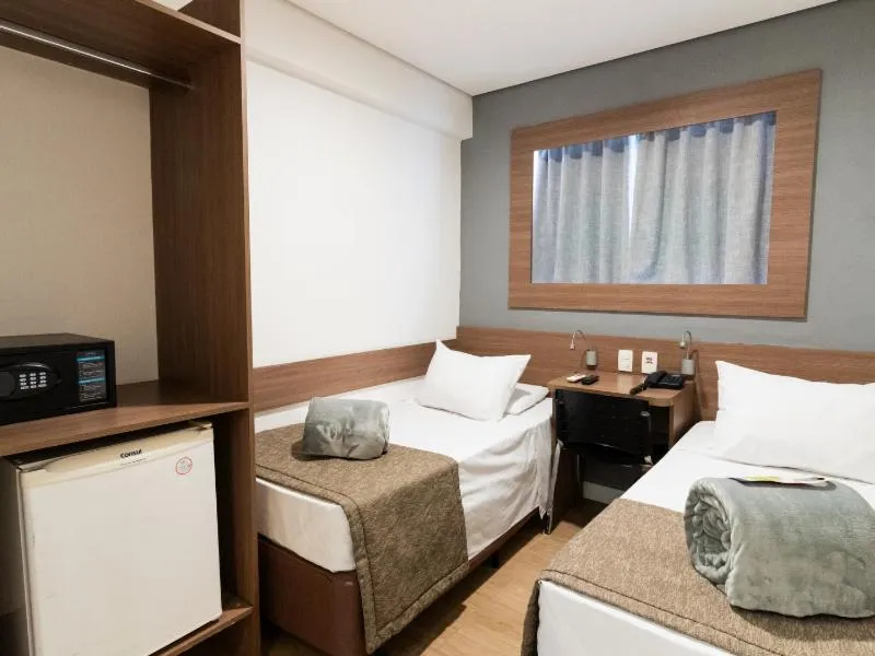 Bed in Hotel Mega Polo