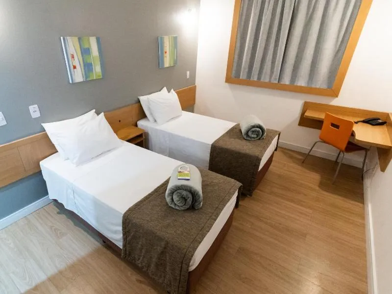 Bed in Hotel Mega Polo