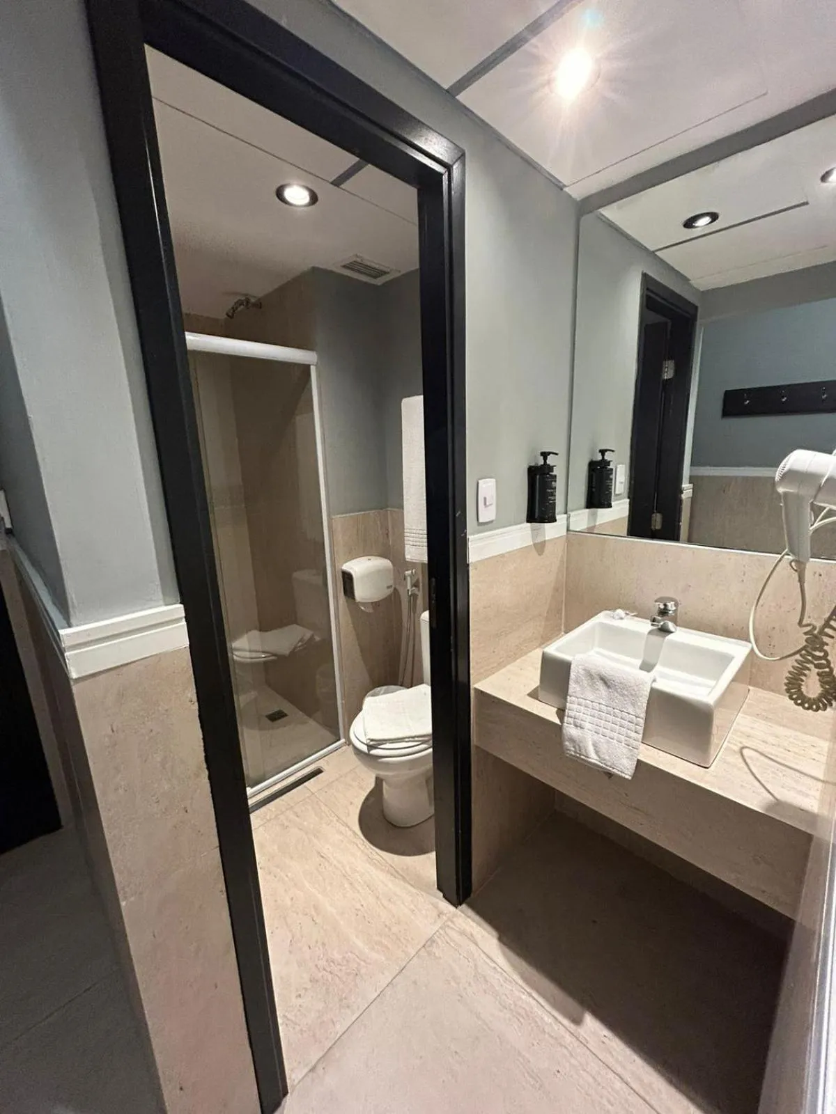 Bathroom in Hotel Mega Polo