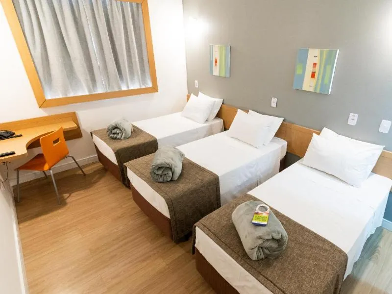 Bed in Hotel Mega Polo