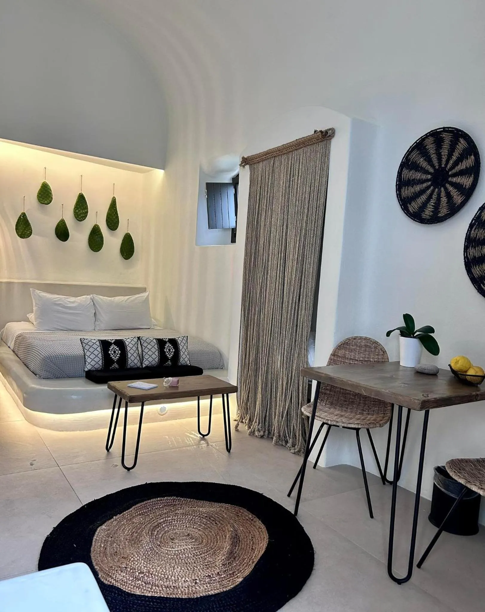 Bed in Floria Suites