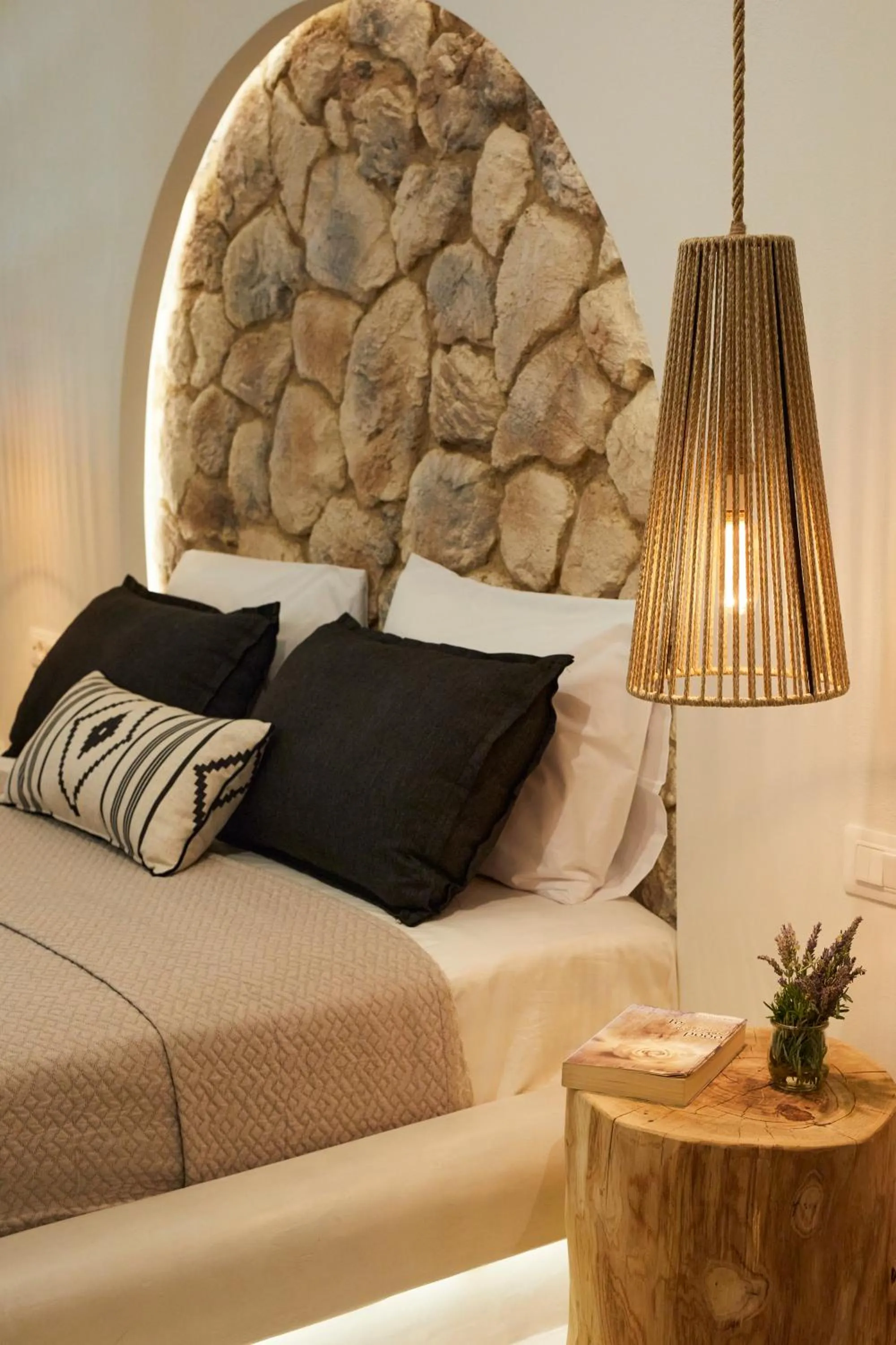 Bed in Floria Suites