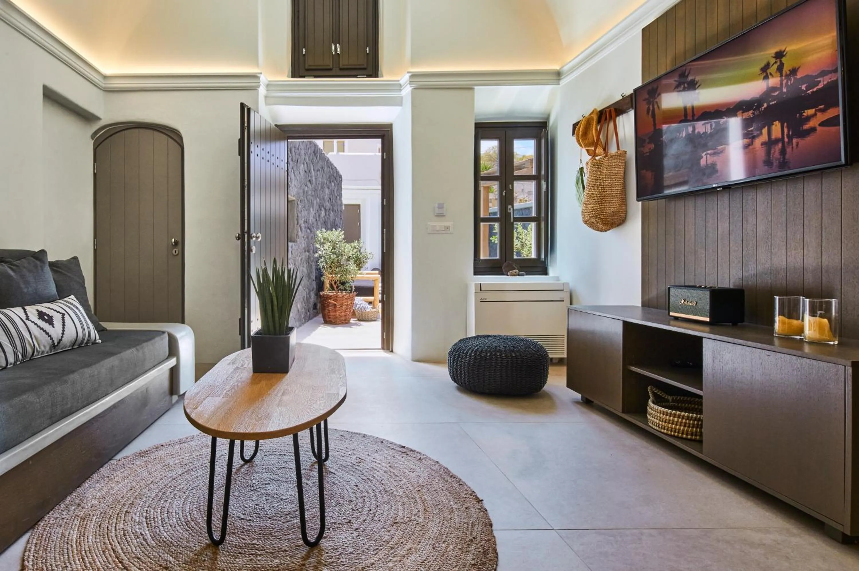 Living room in Floria Suites