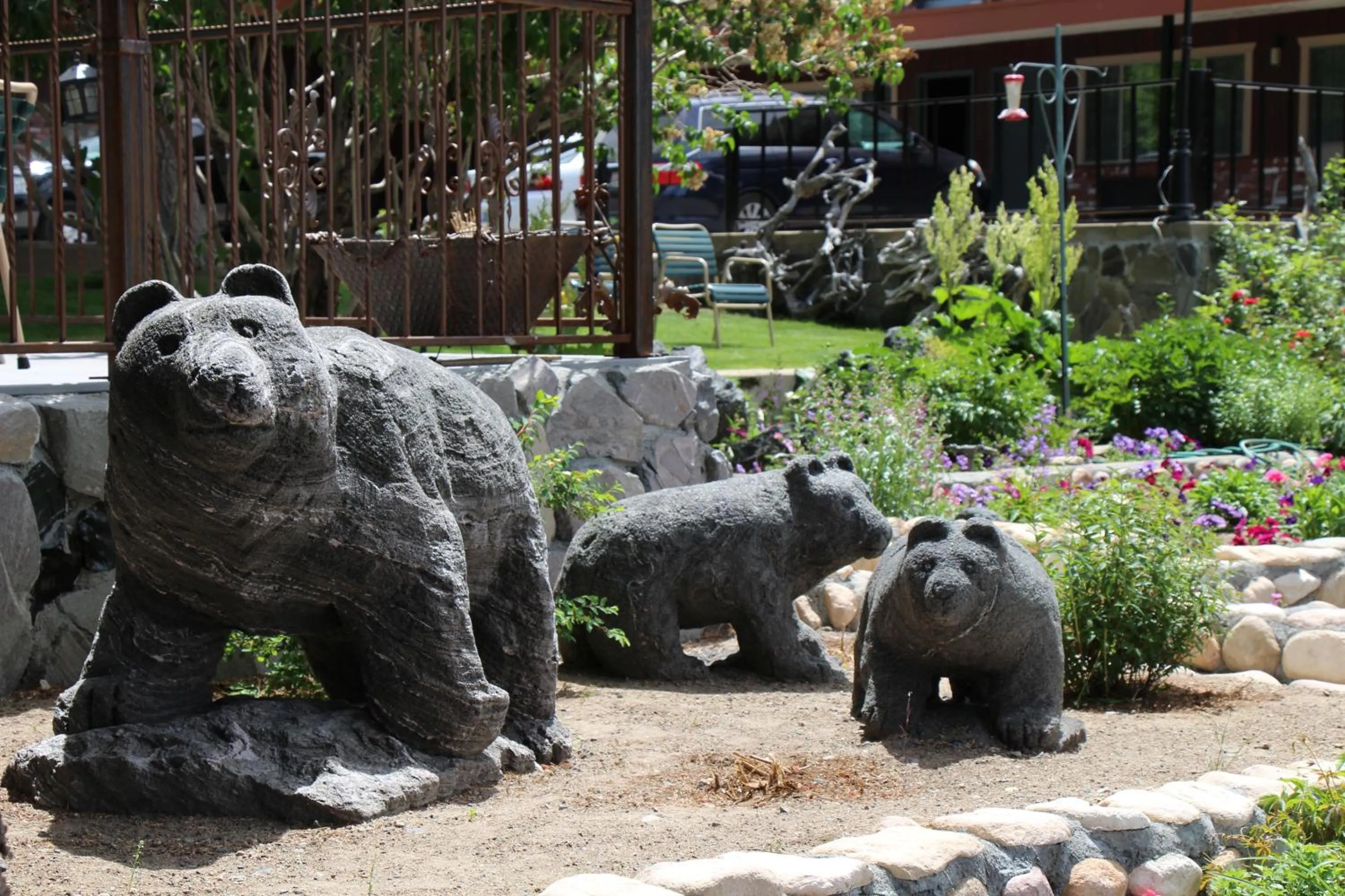 Garden in Lake View Lodge
