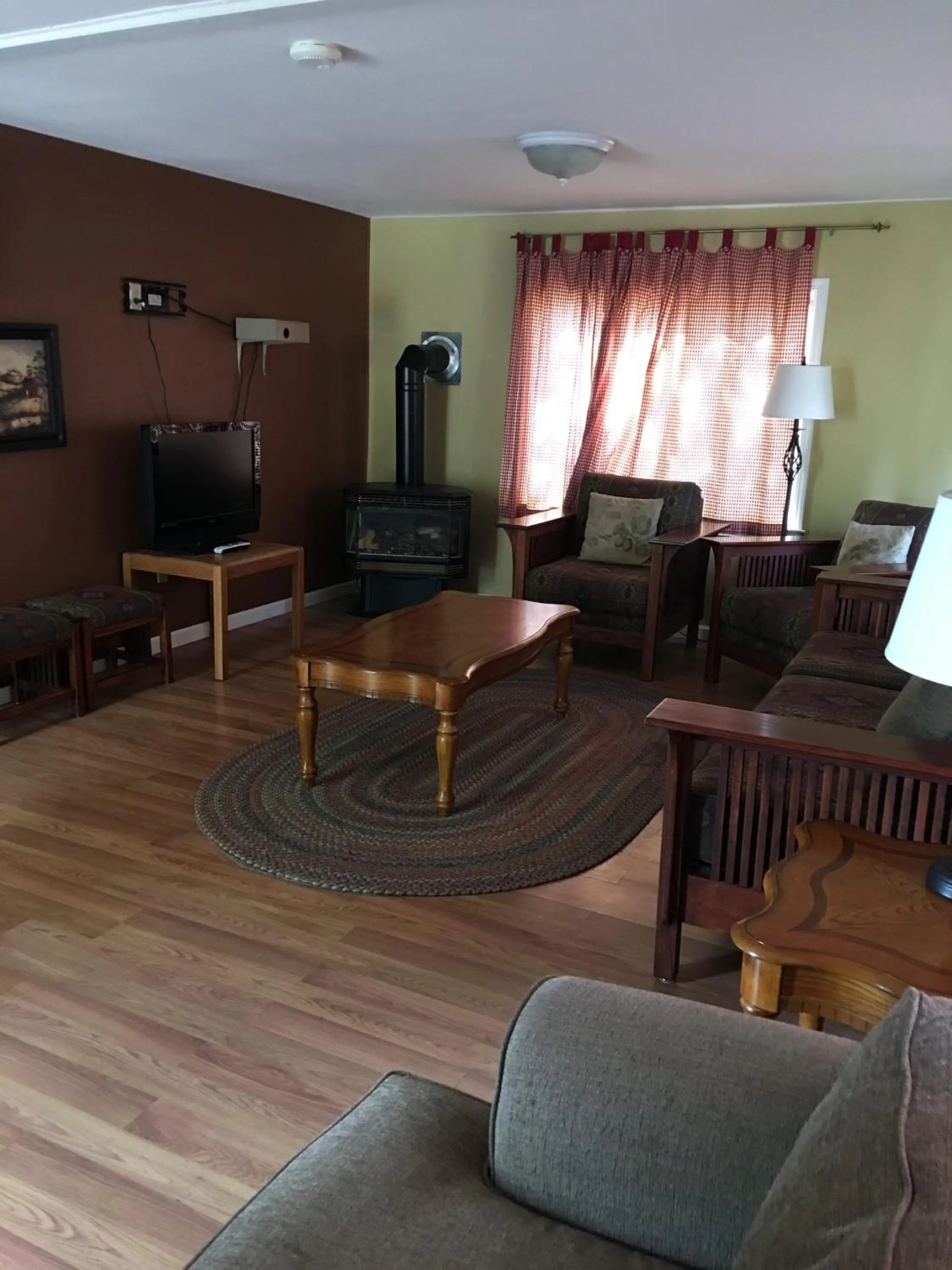 Living room in Lake View Lodge