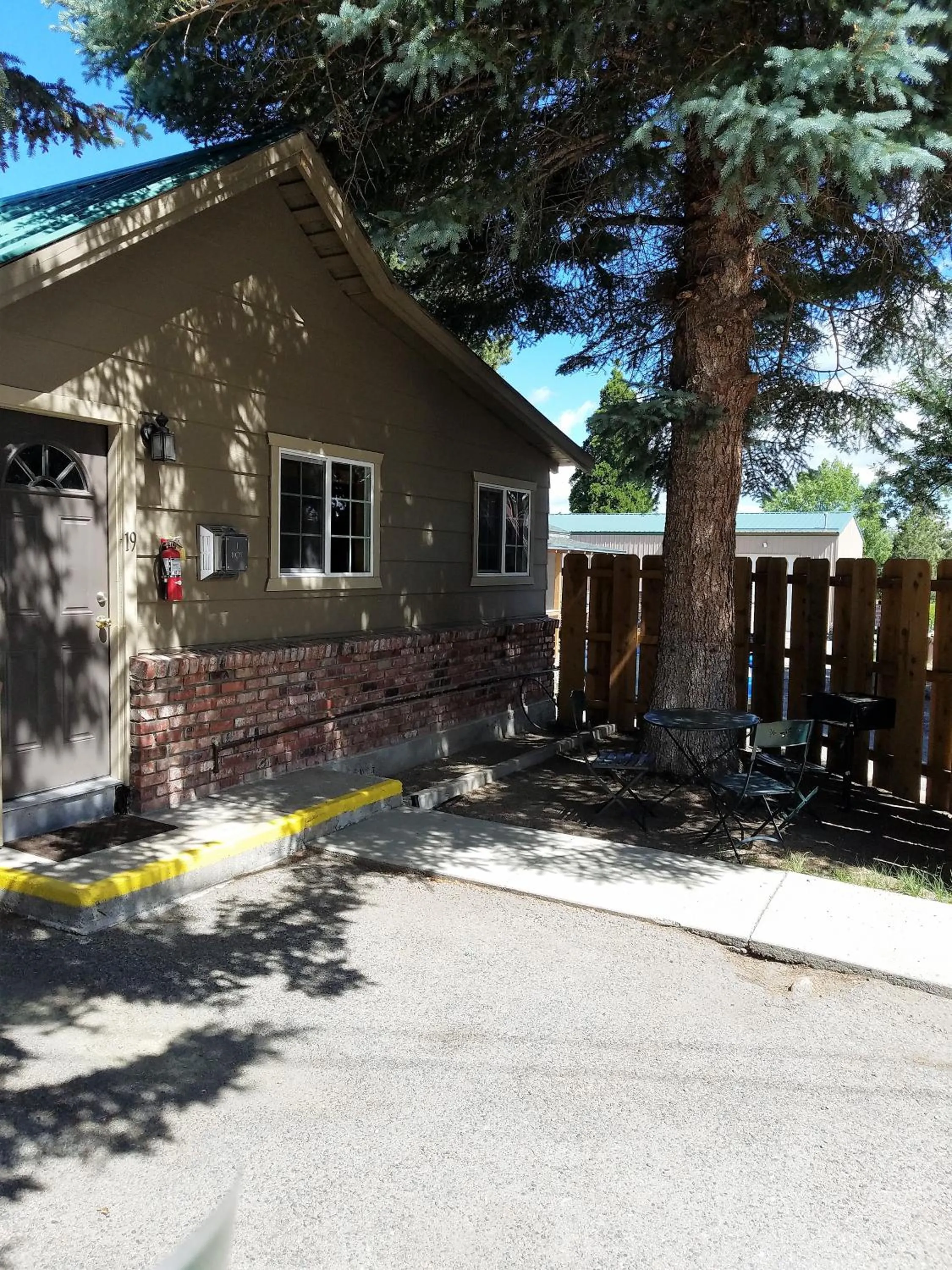 Seating area in Lake View Lodge