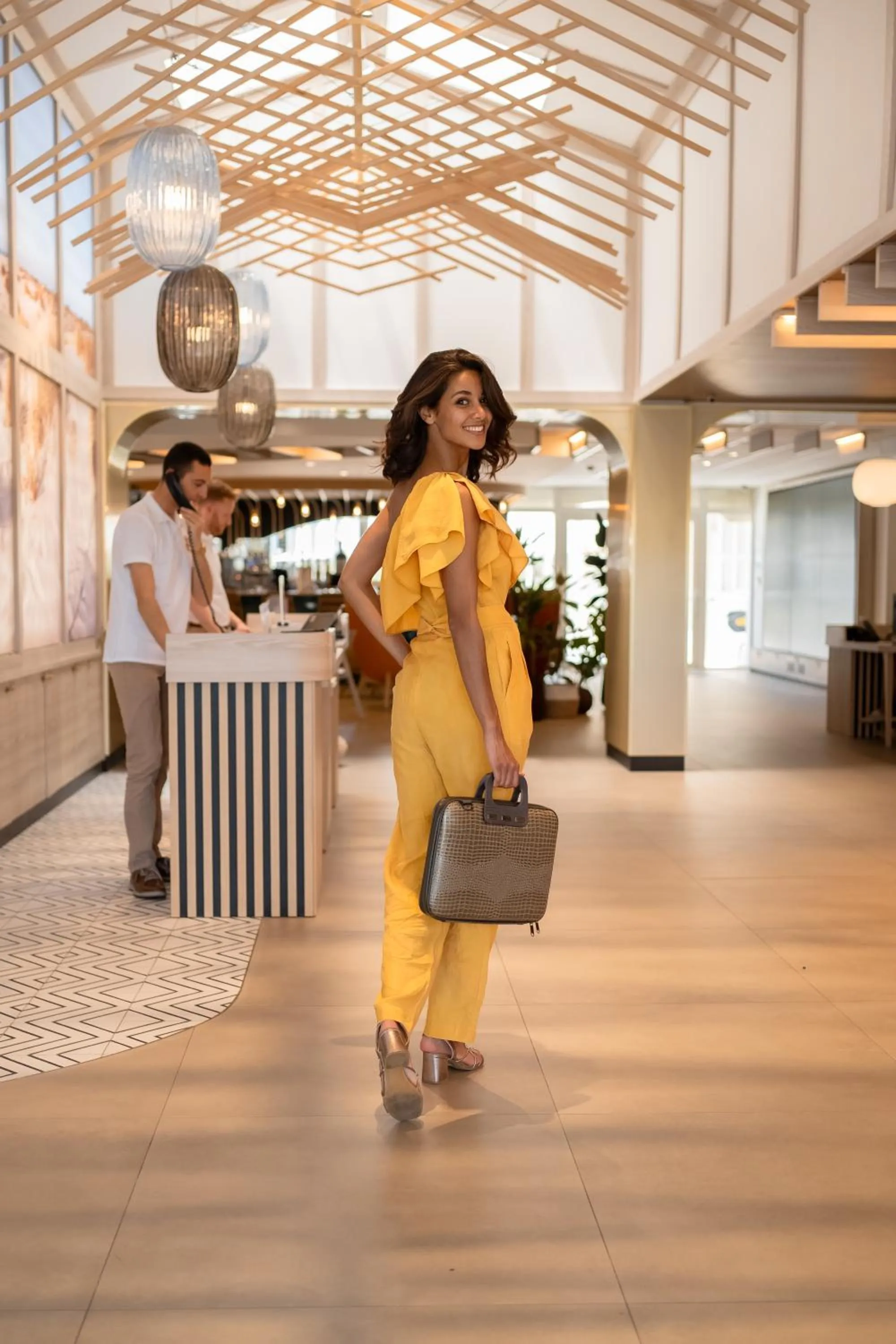 Lobby or reception in Novotel Montpellier