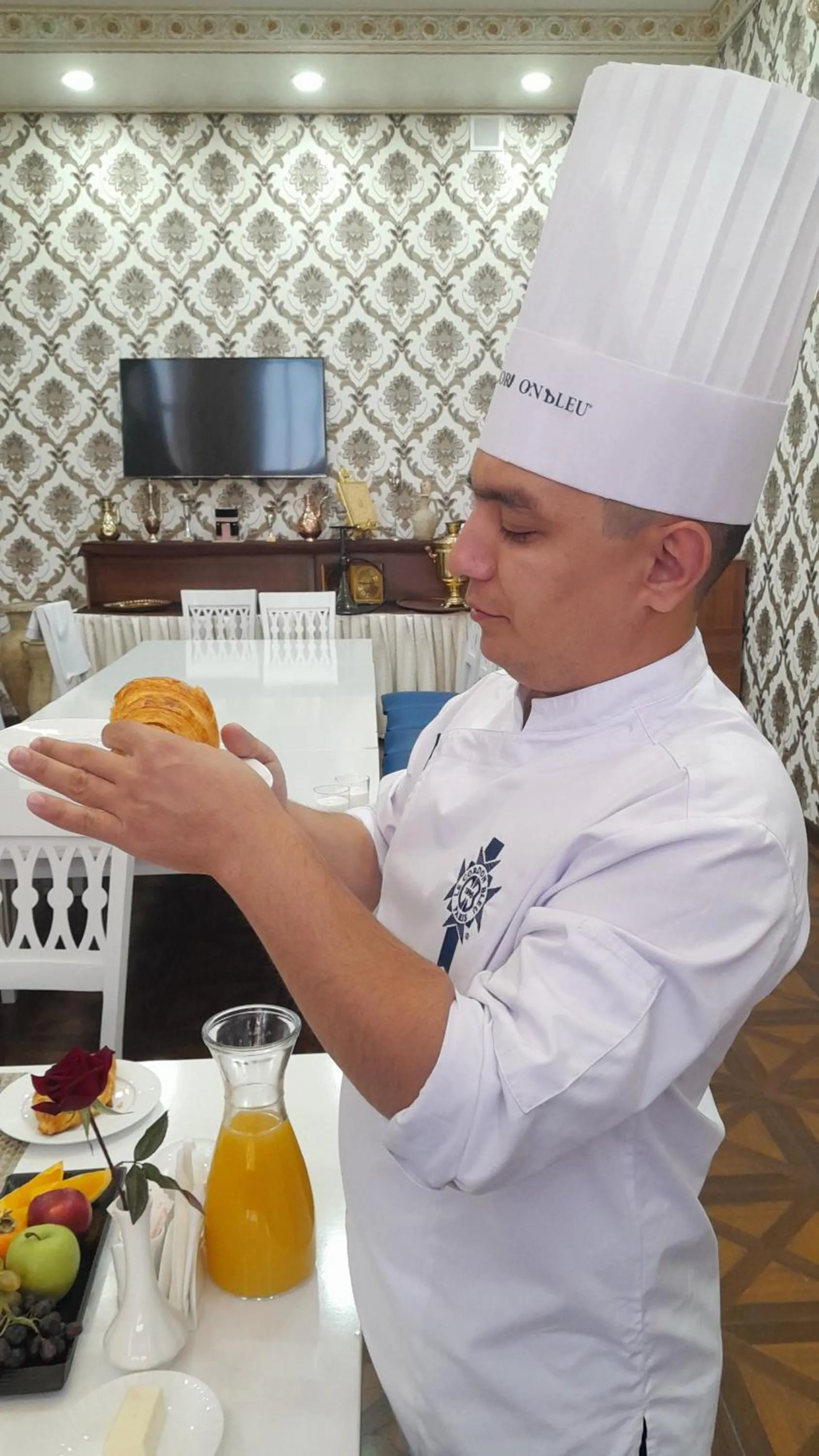 Breakfast in Villa Oasis