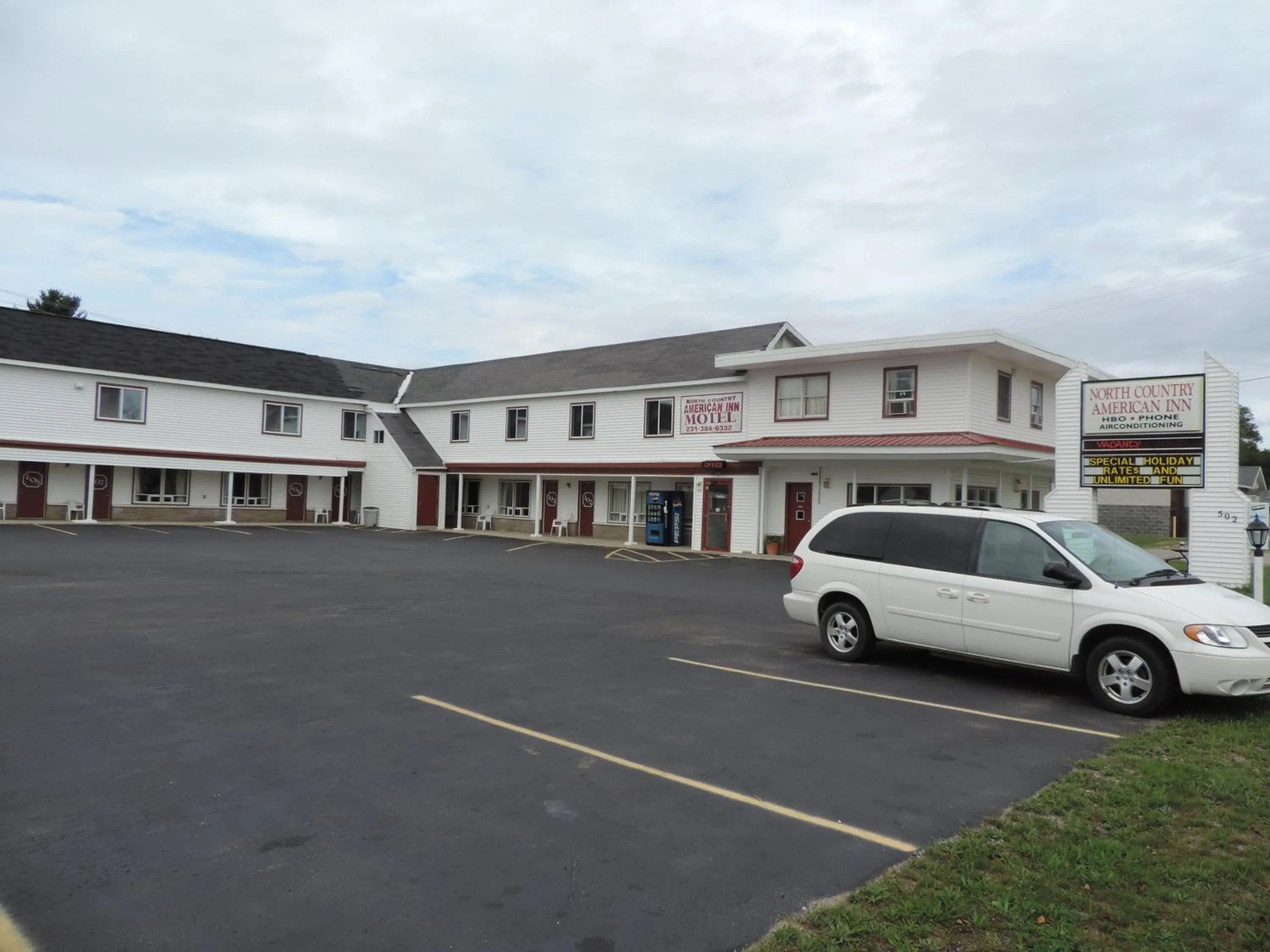 Property building in North Country American Inn