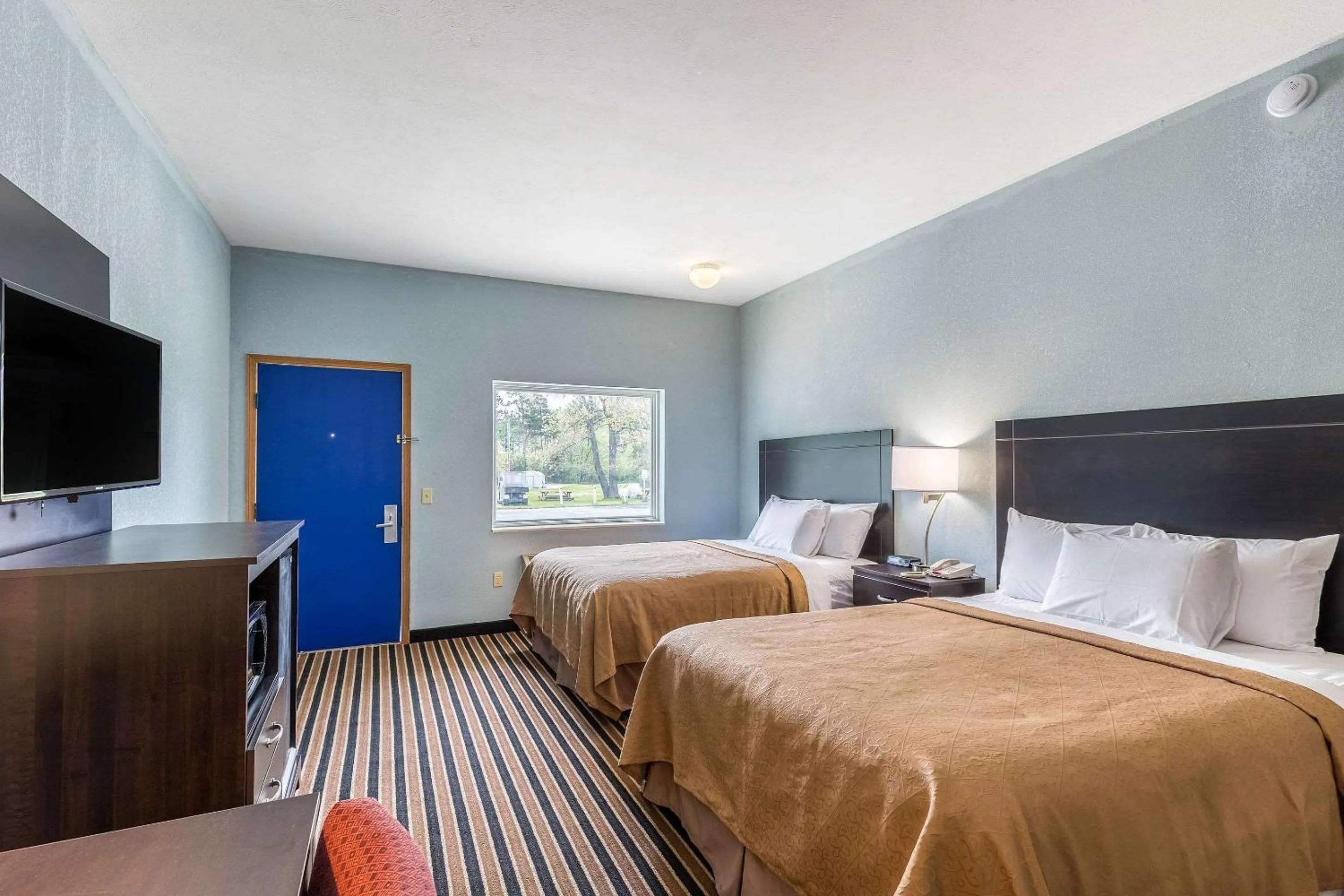 Photo of the whole room, Bed in Rodeway Inn Ludington