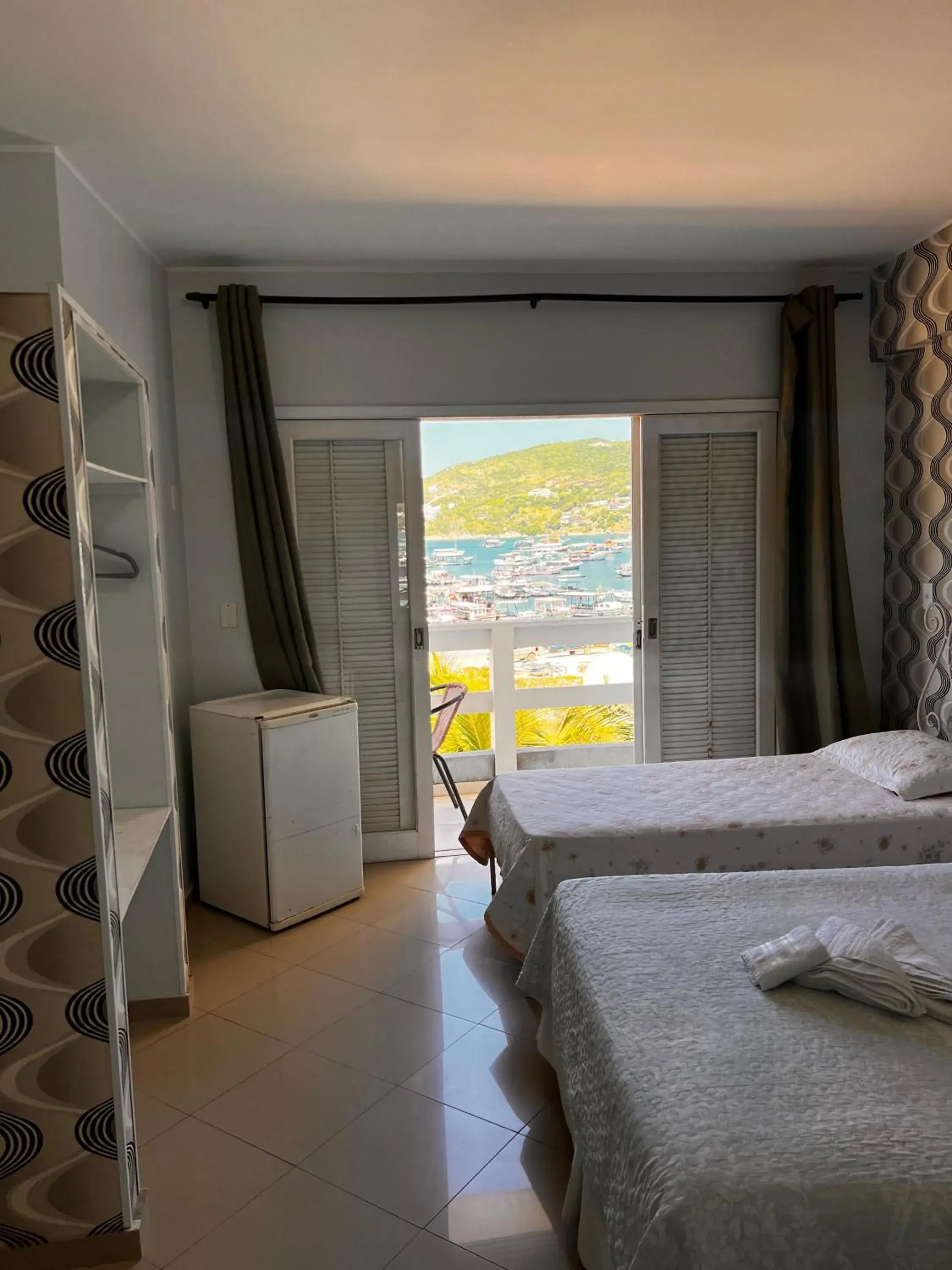 Triple Room with Sea View in Pousada Casa da Praia Triple Room with Sea View in Pousada Casa da Praia