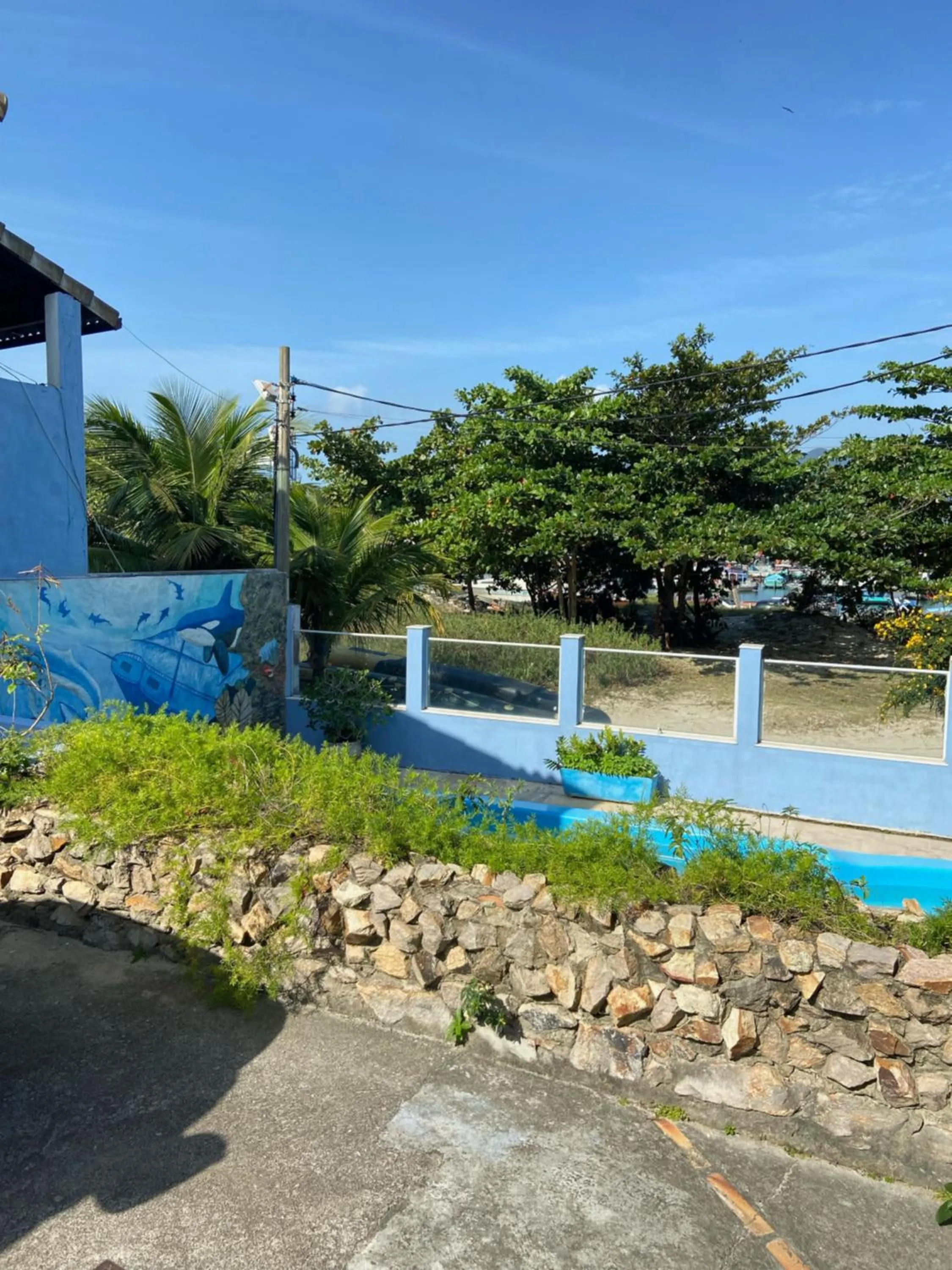 Swimming pool in Pousada Casa da Praia