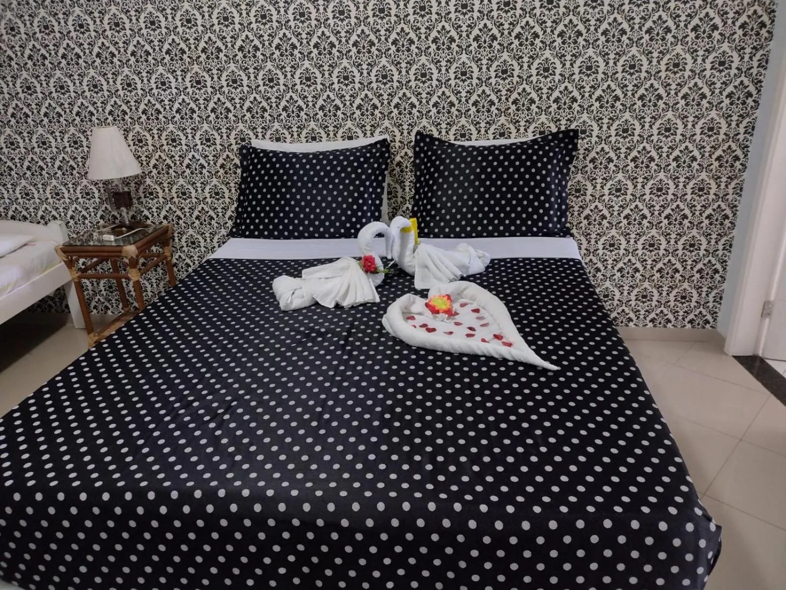 Decorative detail, Bed in Pousada Casa da Praia