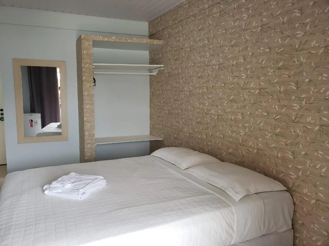 Bed in Pousada Casa da Praia