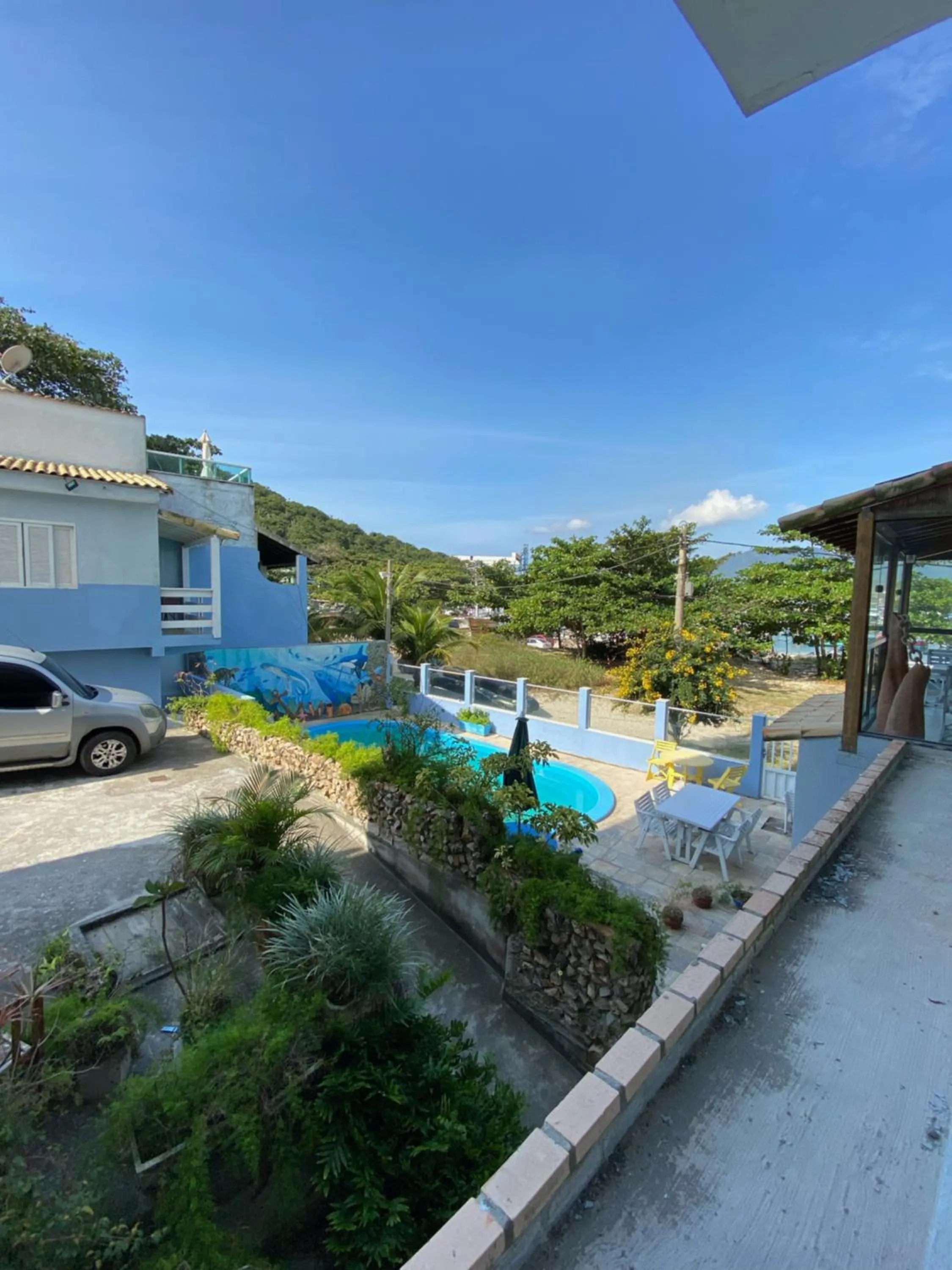 Swimming pool in Pousada Casa da Praia