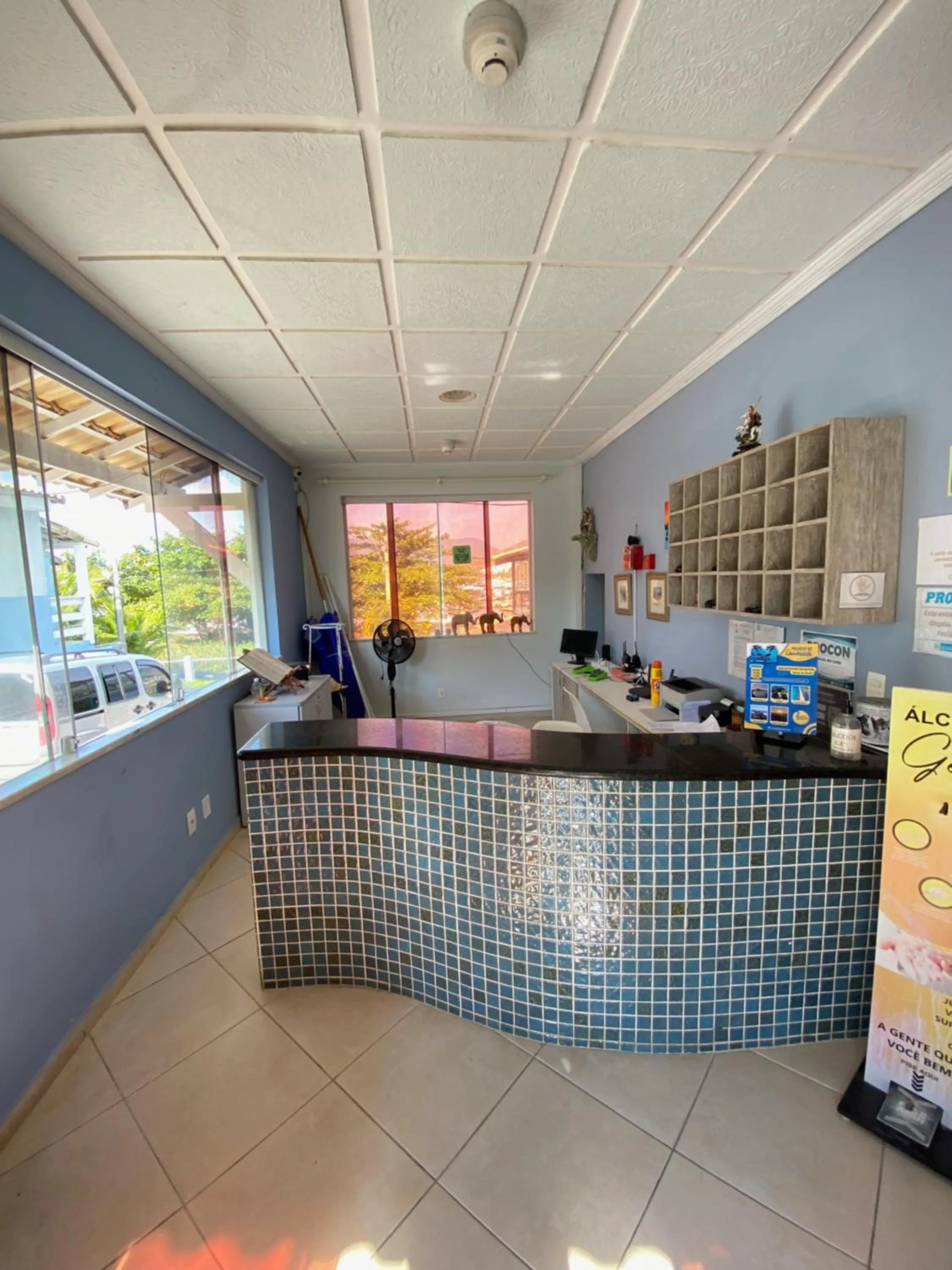 Lobby or reception in Pousada Casa da Praia