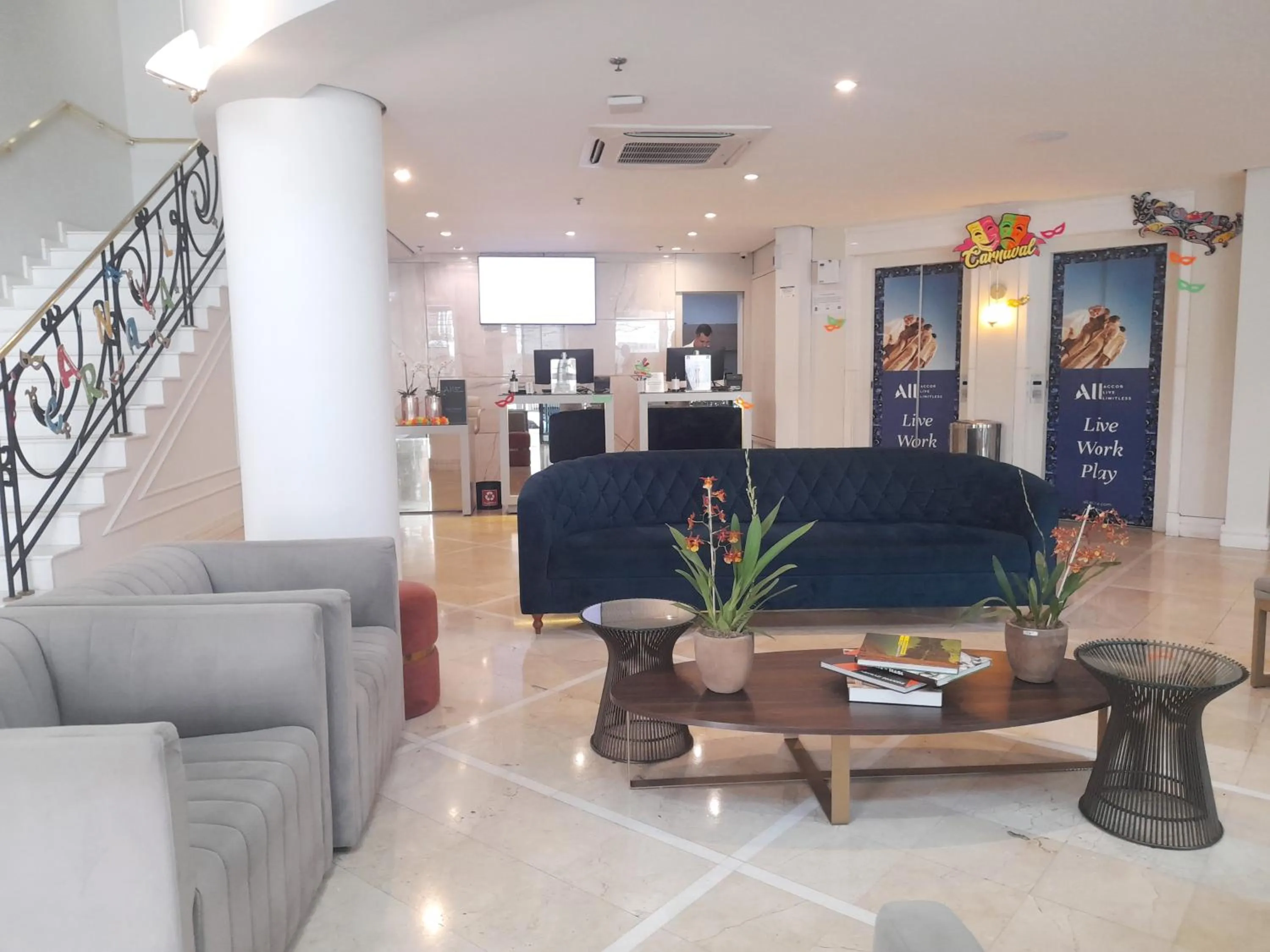 Lobby or reception in lMPECAVEL Flat - Moema proximo Shopping Ibirapuera
