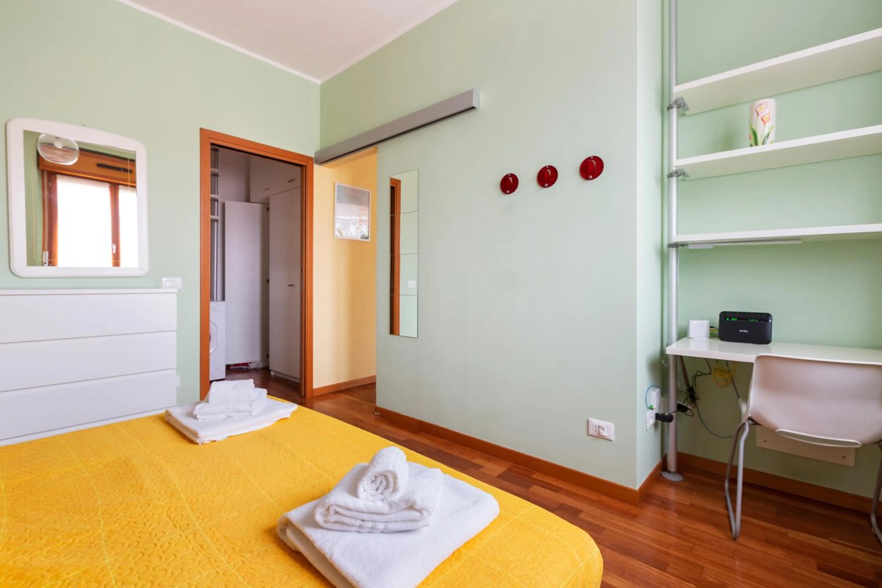 Bedroom in Savona District Terrace Flat