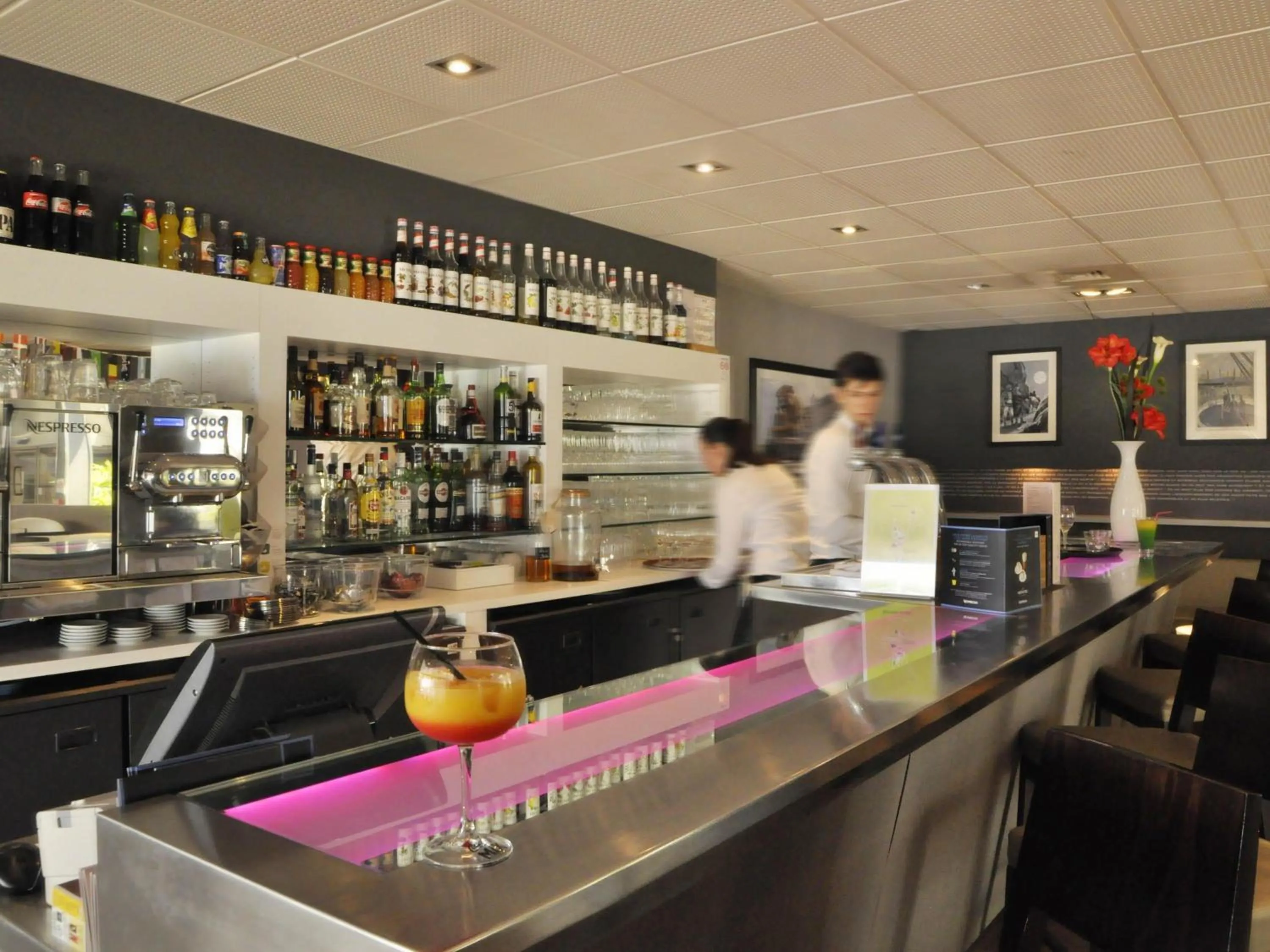 Lounge or bar in Novotel Nantes Carquefou