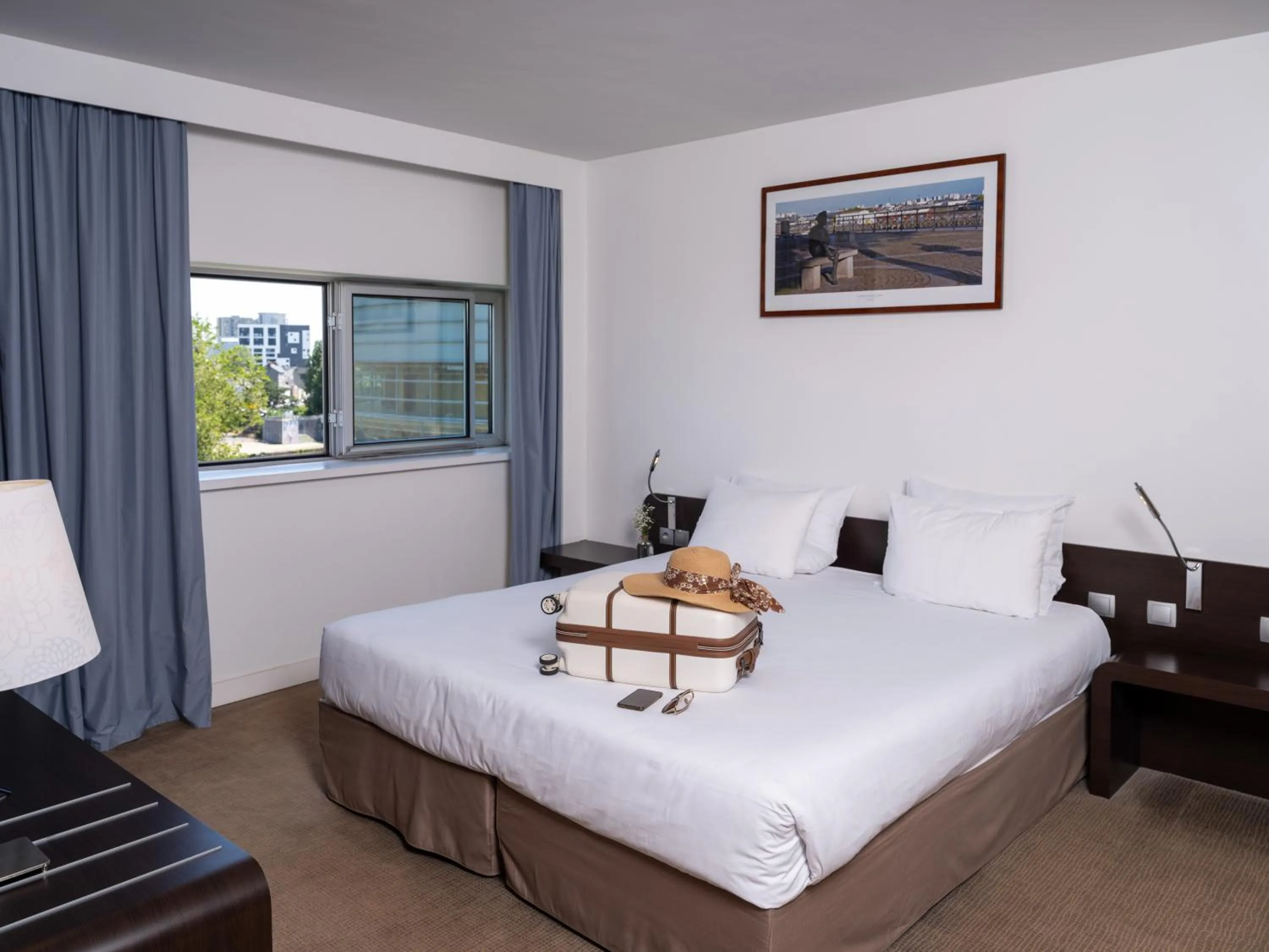 Bedroom, Bed in Novotel Nantes Centre Gare