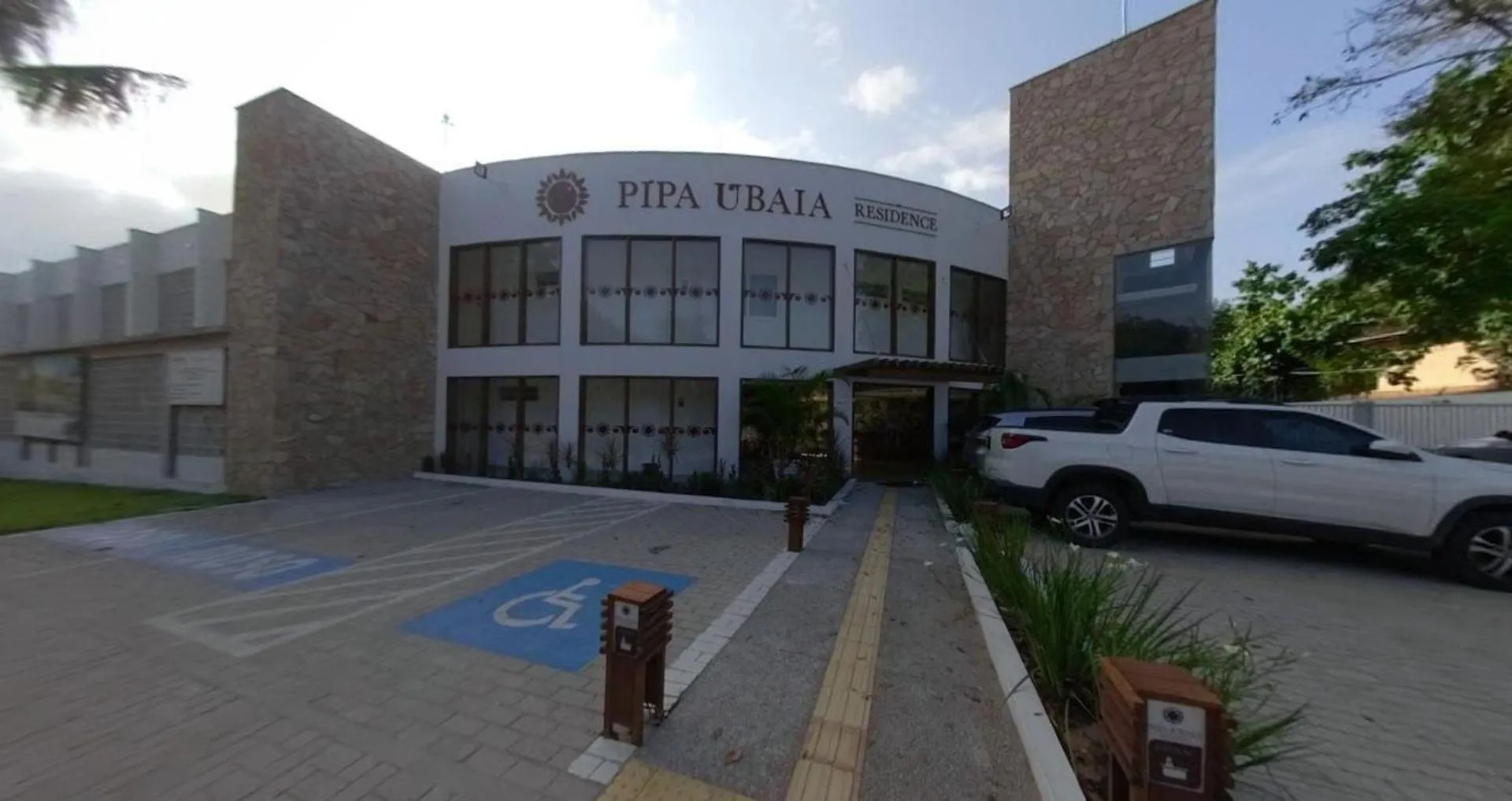 Property building in Apartamento moderno e totalmente acessível