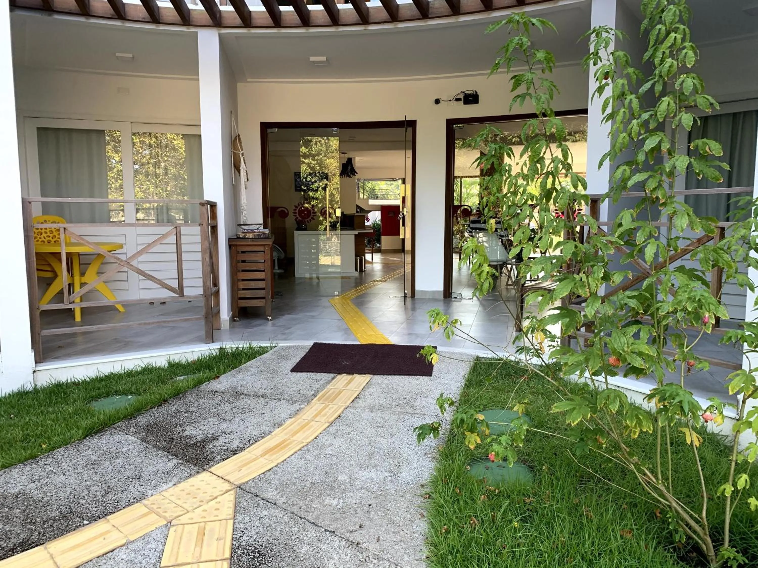 Property building in Apartamento moderno e totalmente acessível