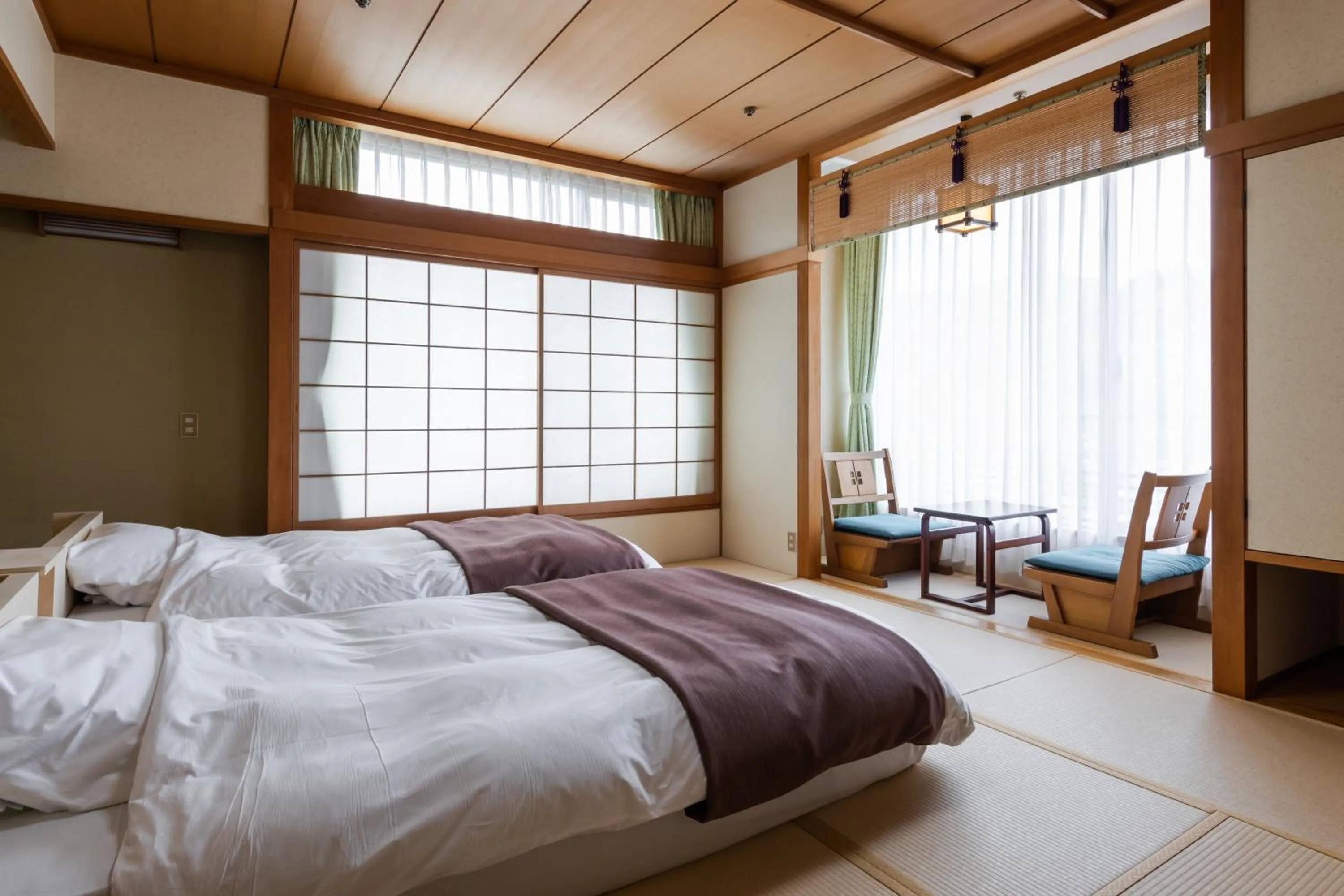 Photo of the whole room, Bed in Shuzenji Onsen Katsuragawa