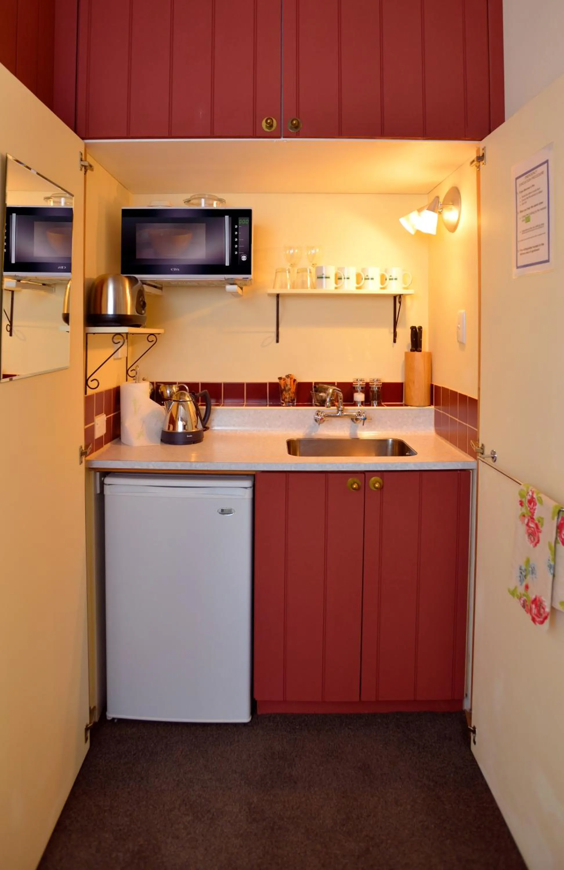 Kitchen or kitchenette in Sennen House Boutique Accommodation
