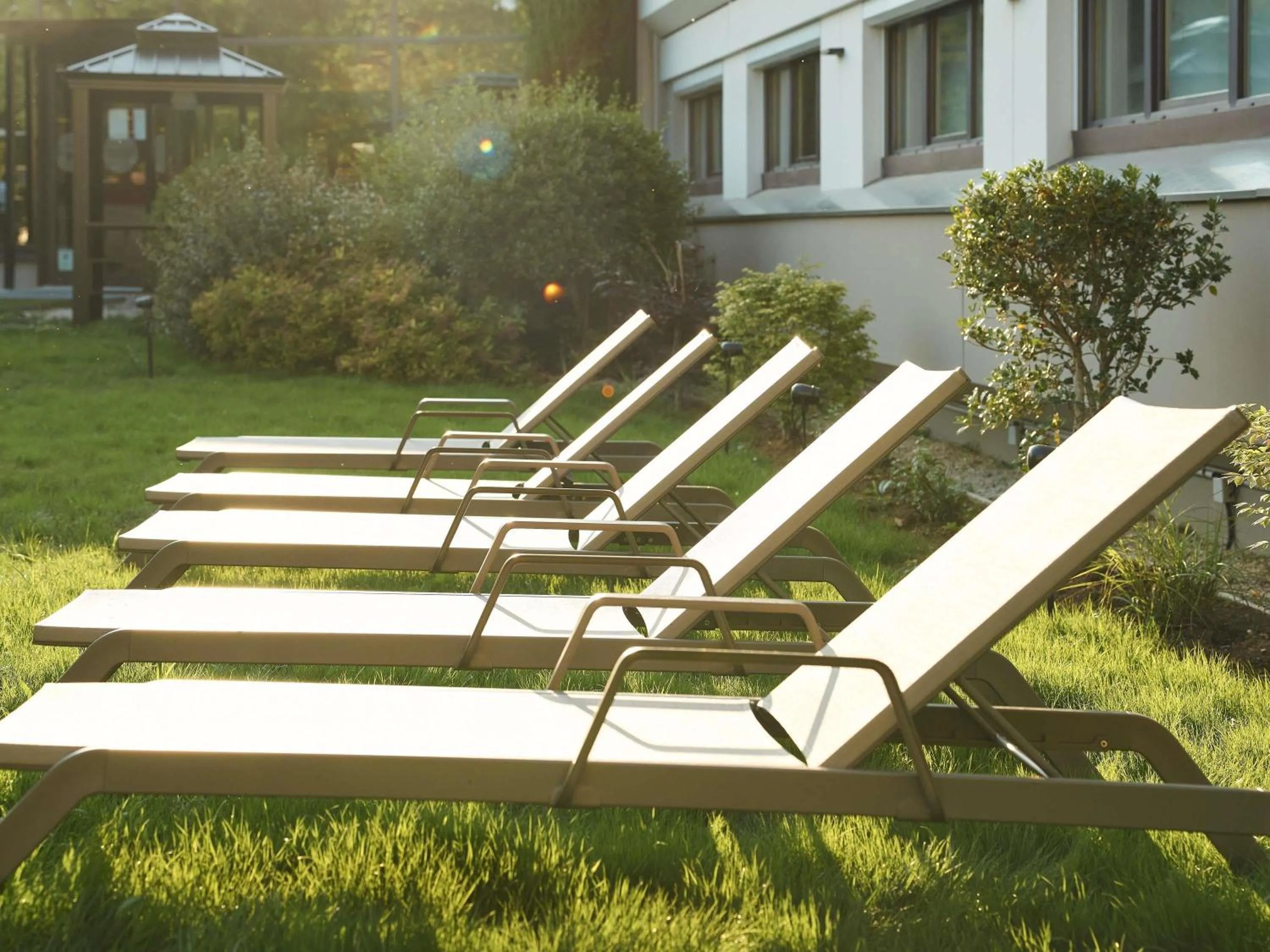 Pool view in Novotel Marne La Vallée Collégien