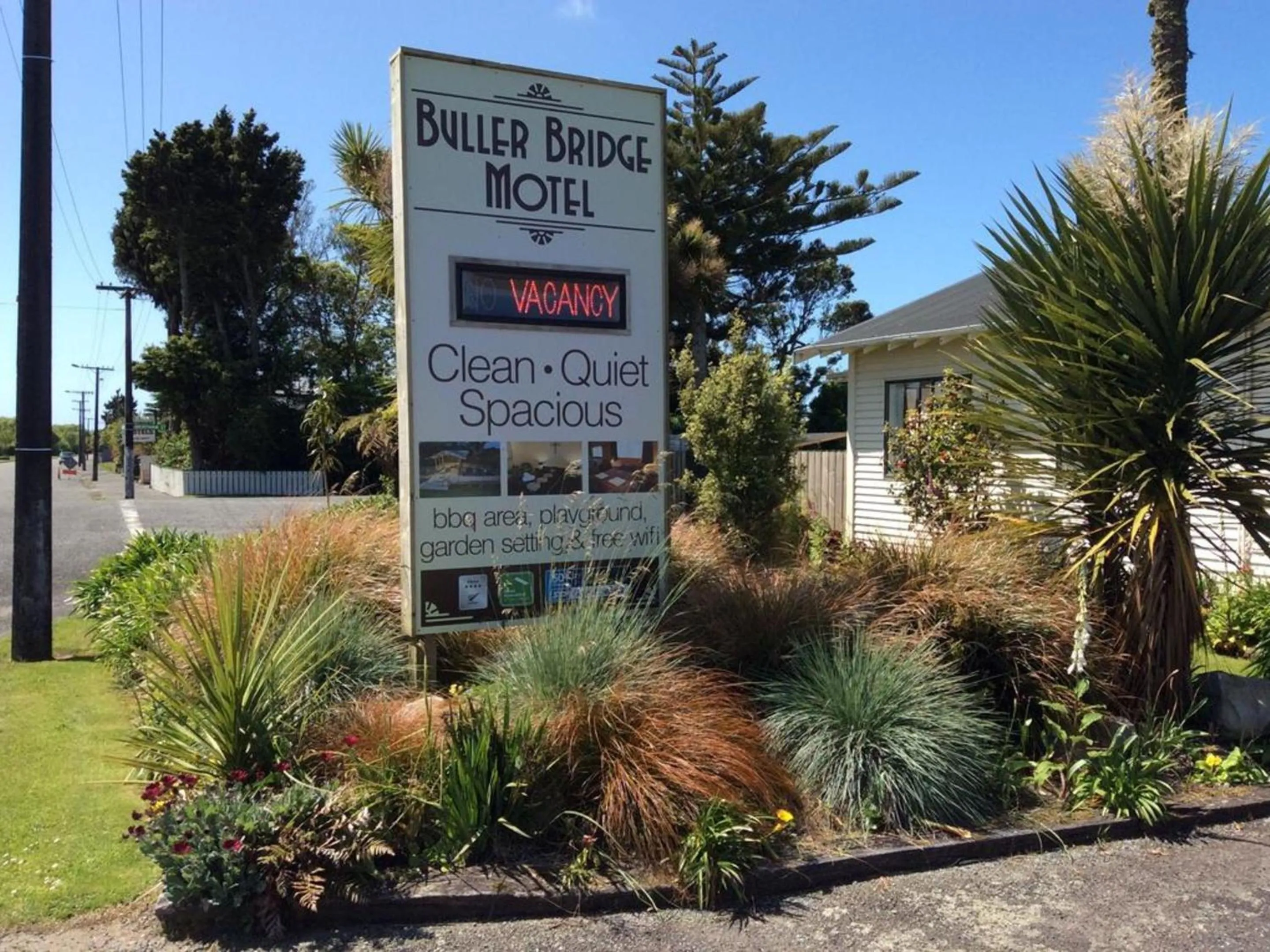 Property logo or sign in Buller Bridge Motel