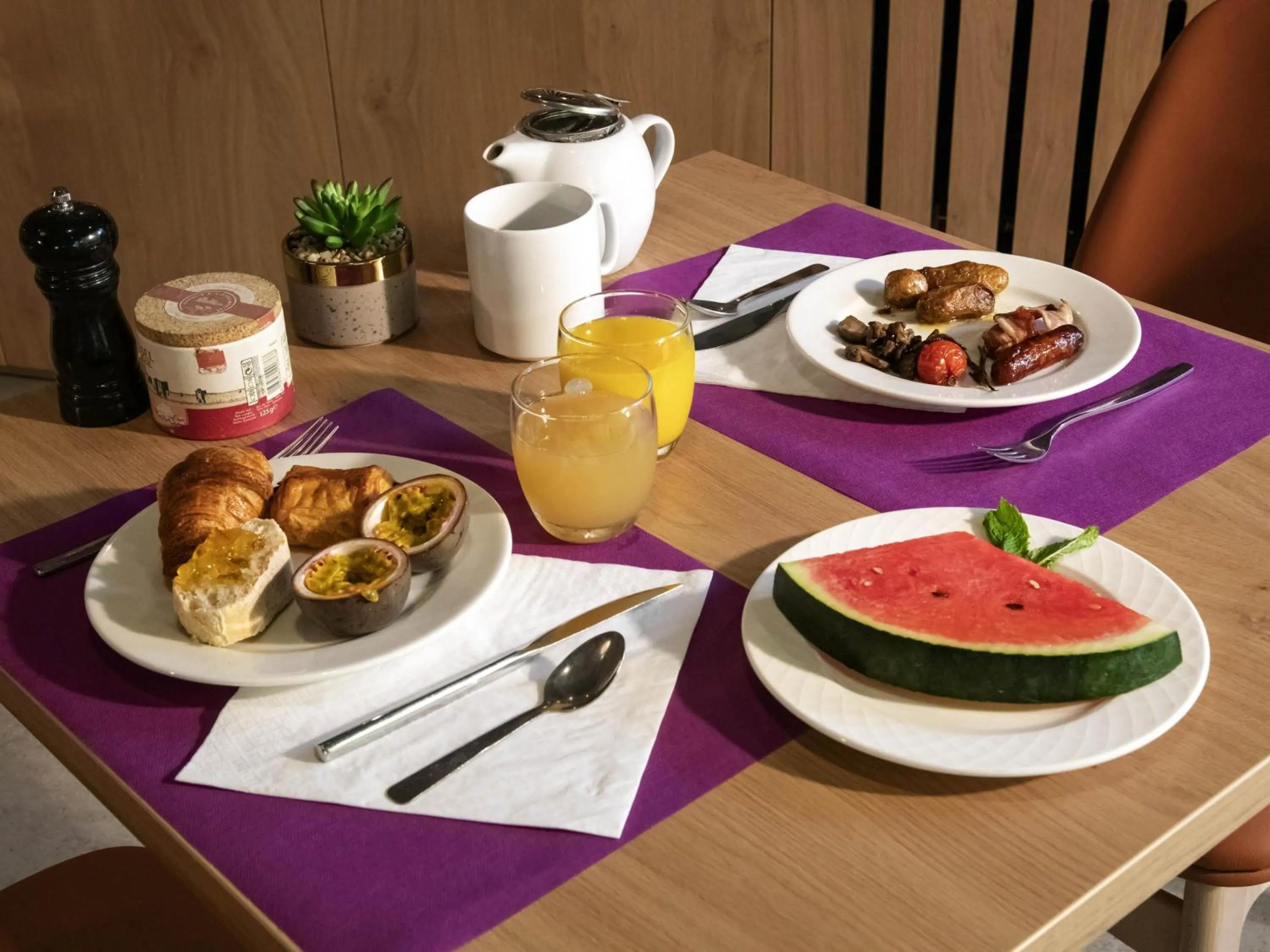 Breakfast in Novotel Antibes Sophia Antipolis