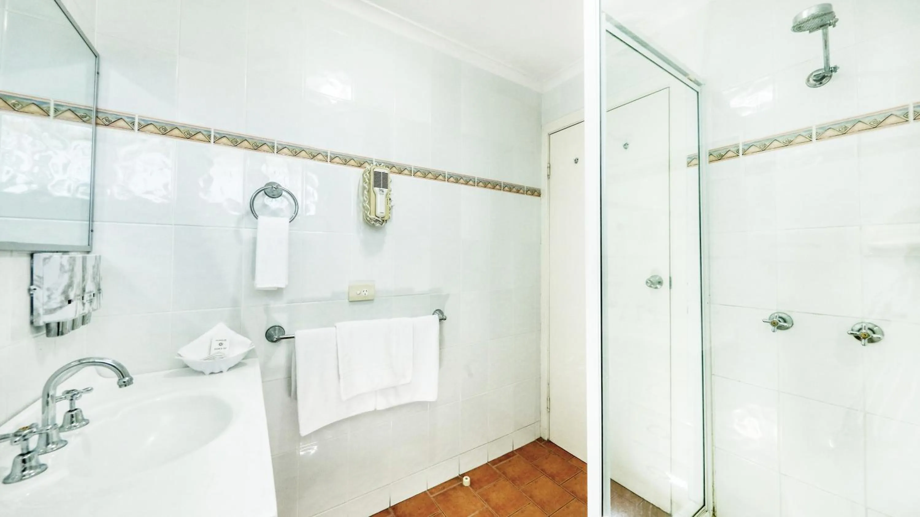 Bathroom in Top of the Town Motel