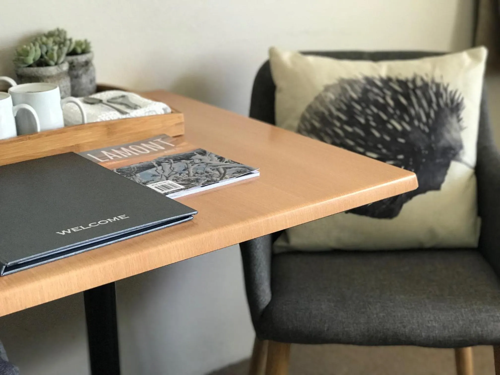 Seating area in Jindy Inn