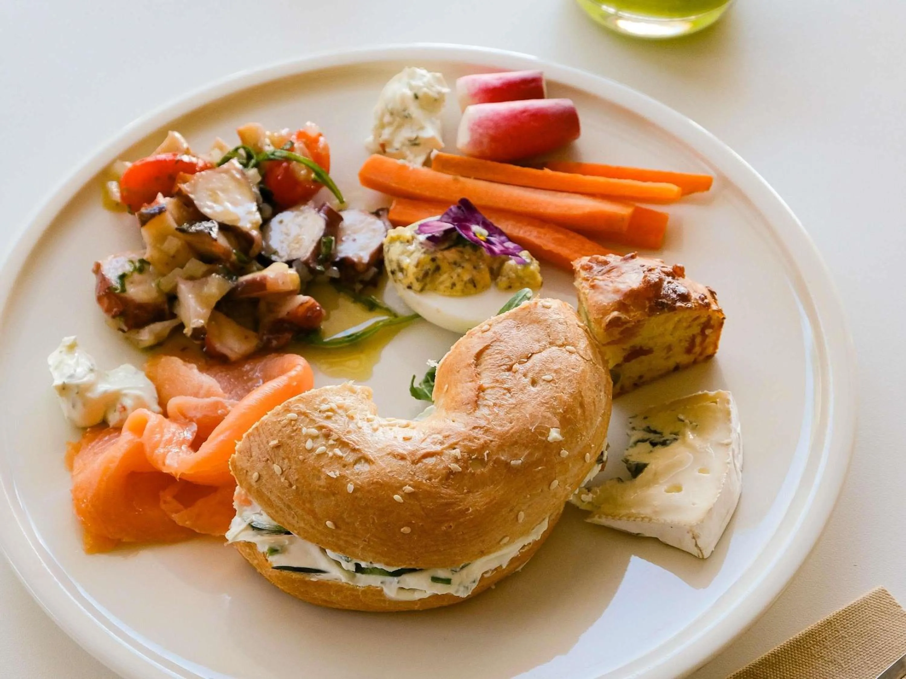 Breakfast in Novotel Narbonne Sud A9/A61