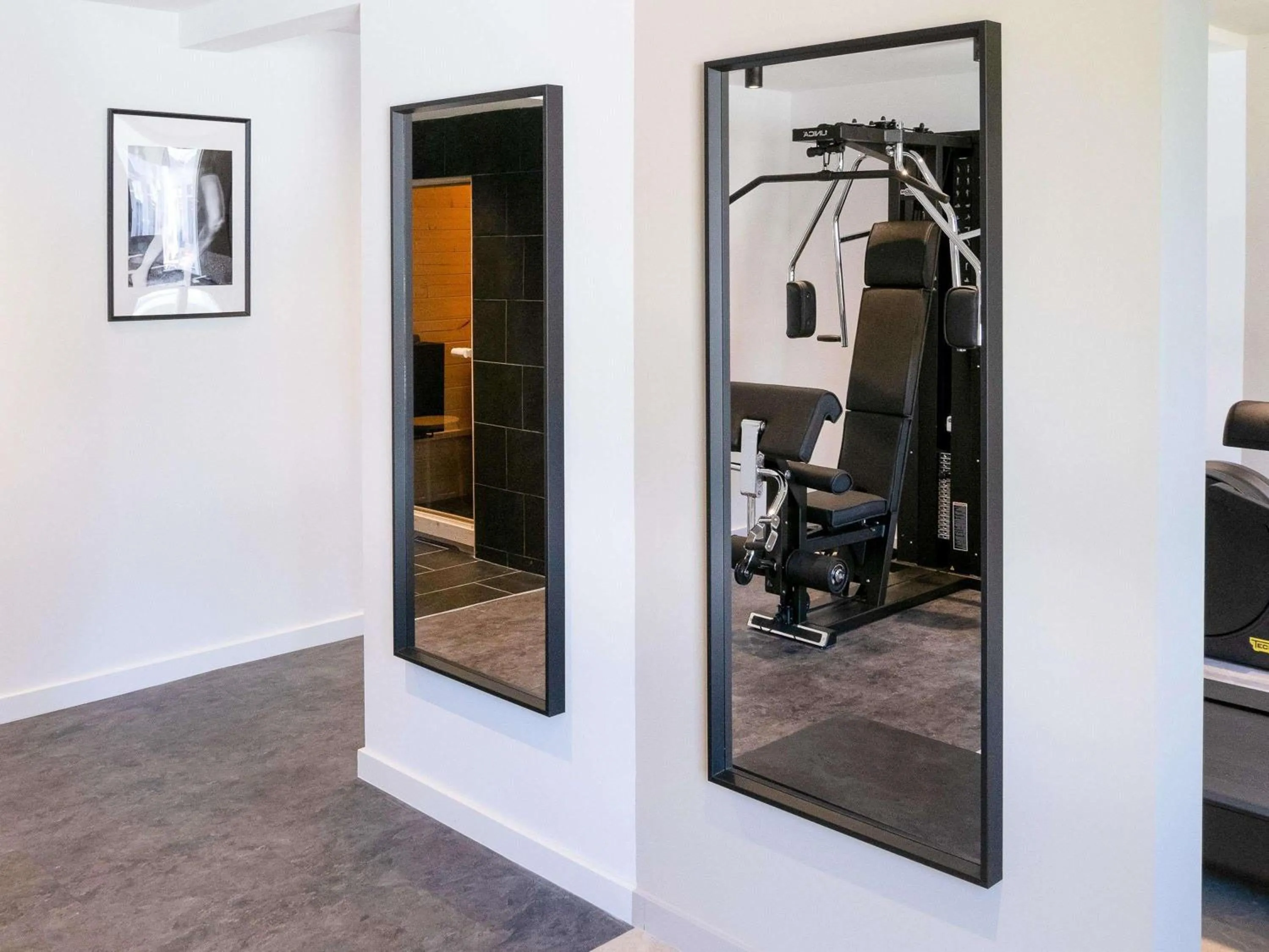 Fitness centre/facilities in Novotel Narbonne Sud A9/A61