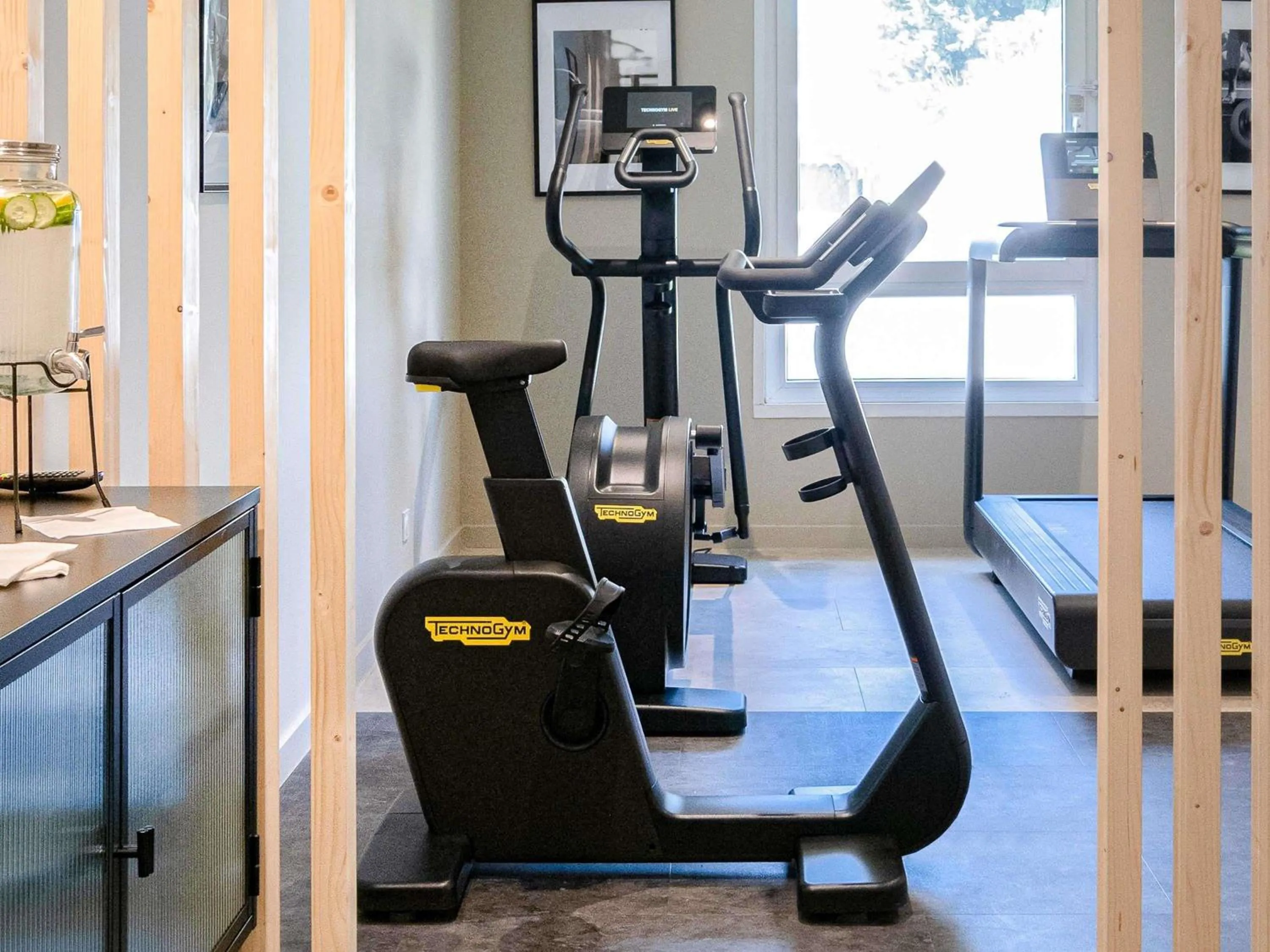 Fitness centre/facilities in Novotel Narbonne Sud A9/A61