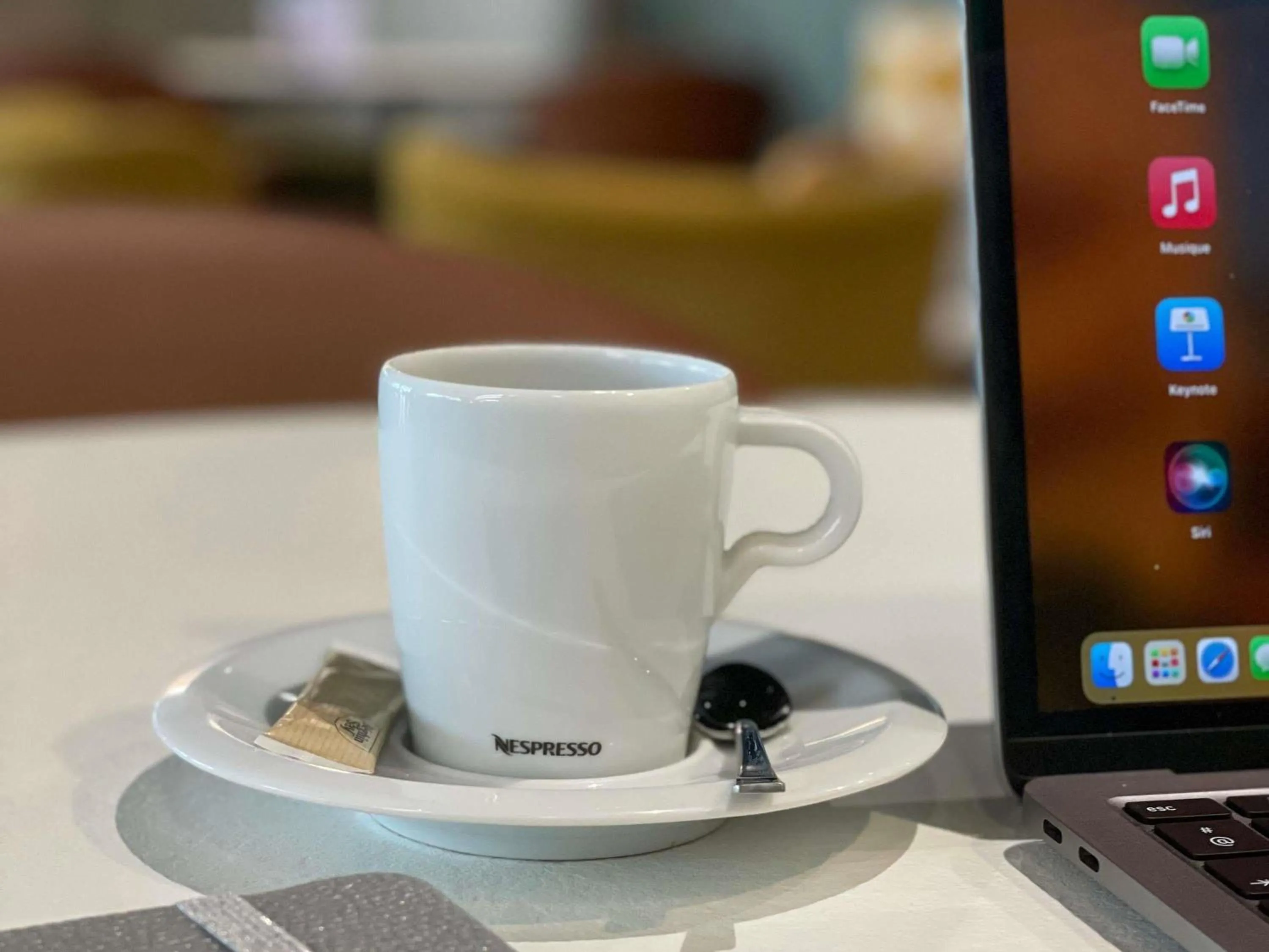 Lounge or bar in Novotel Narbonne Sud A9/A61