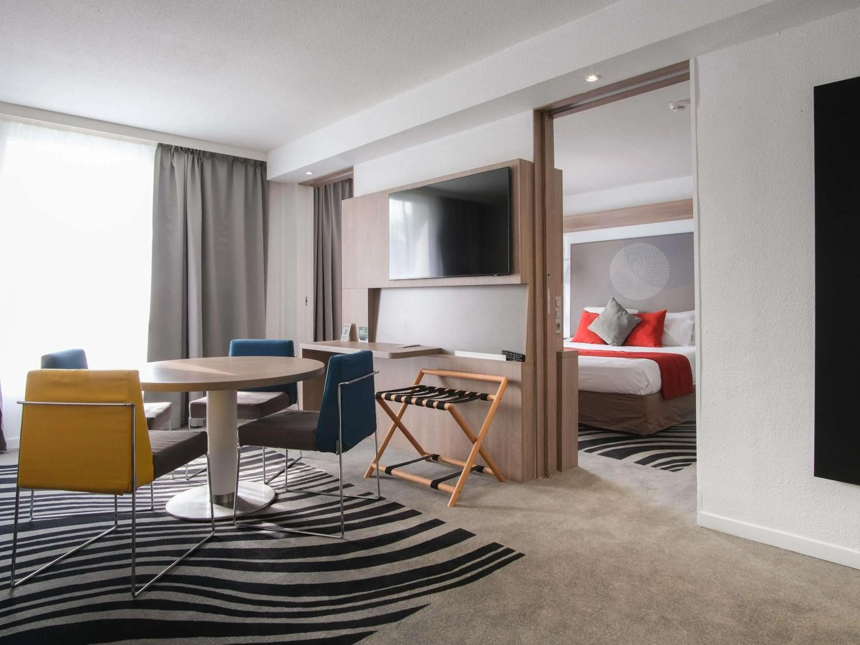 Bedroom, Bed in Novotel Narbonne Sud A9/A61