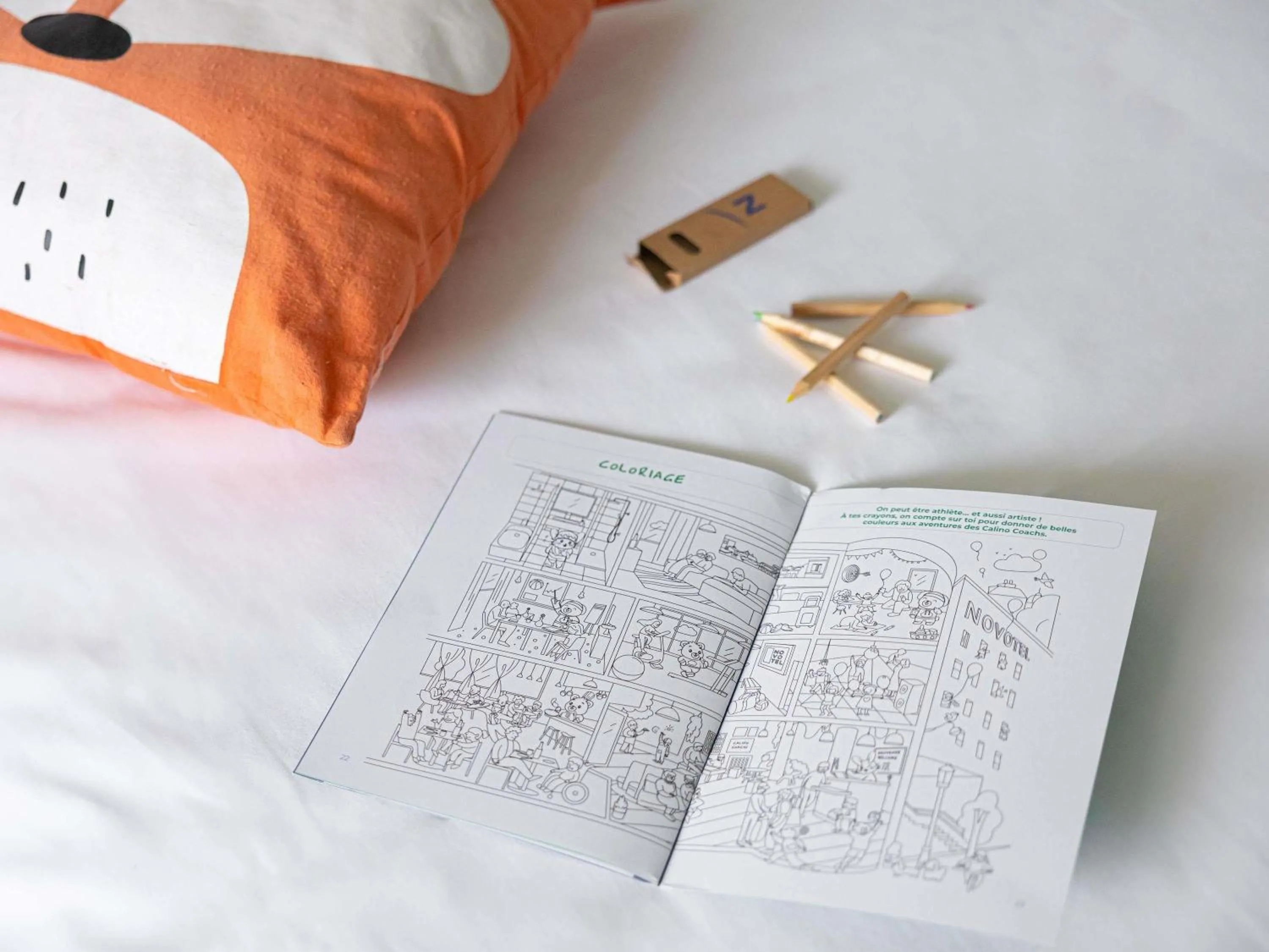 Bedroom in Novotel Narbonne Sud A9/A61