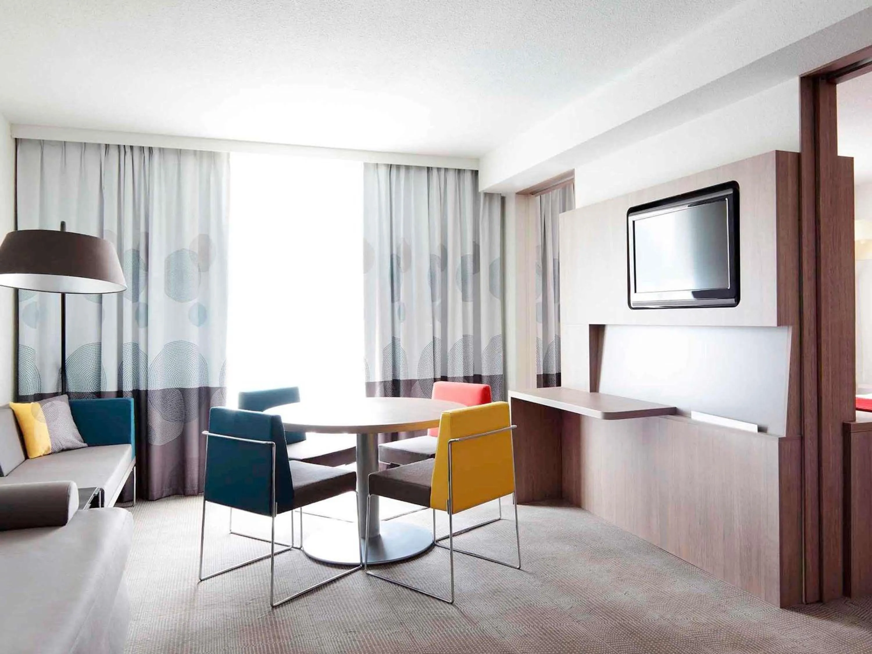 Bedroom in Novotel Narbonne Sud A9/A61