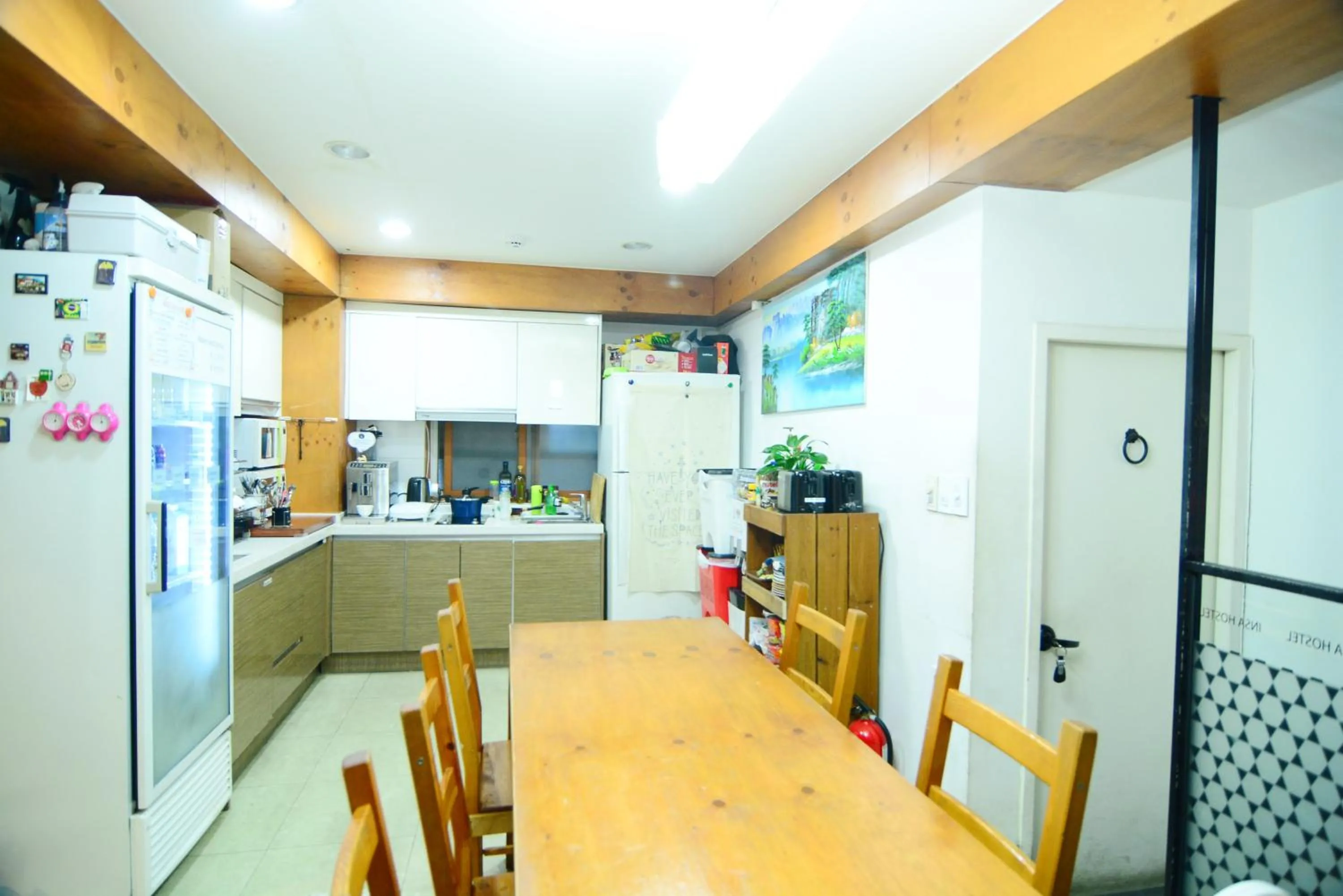 Kitchen or kitchenette in Insadong Hostel