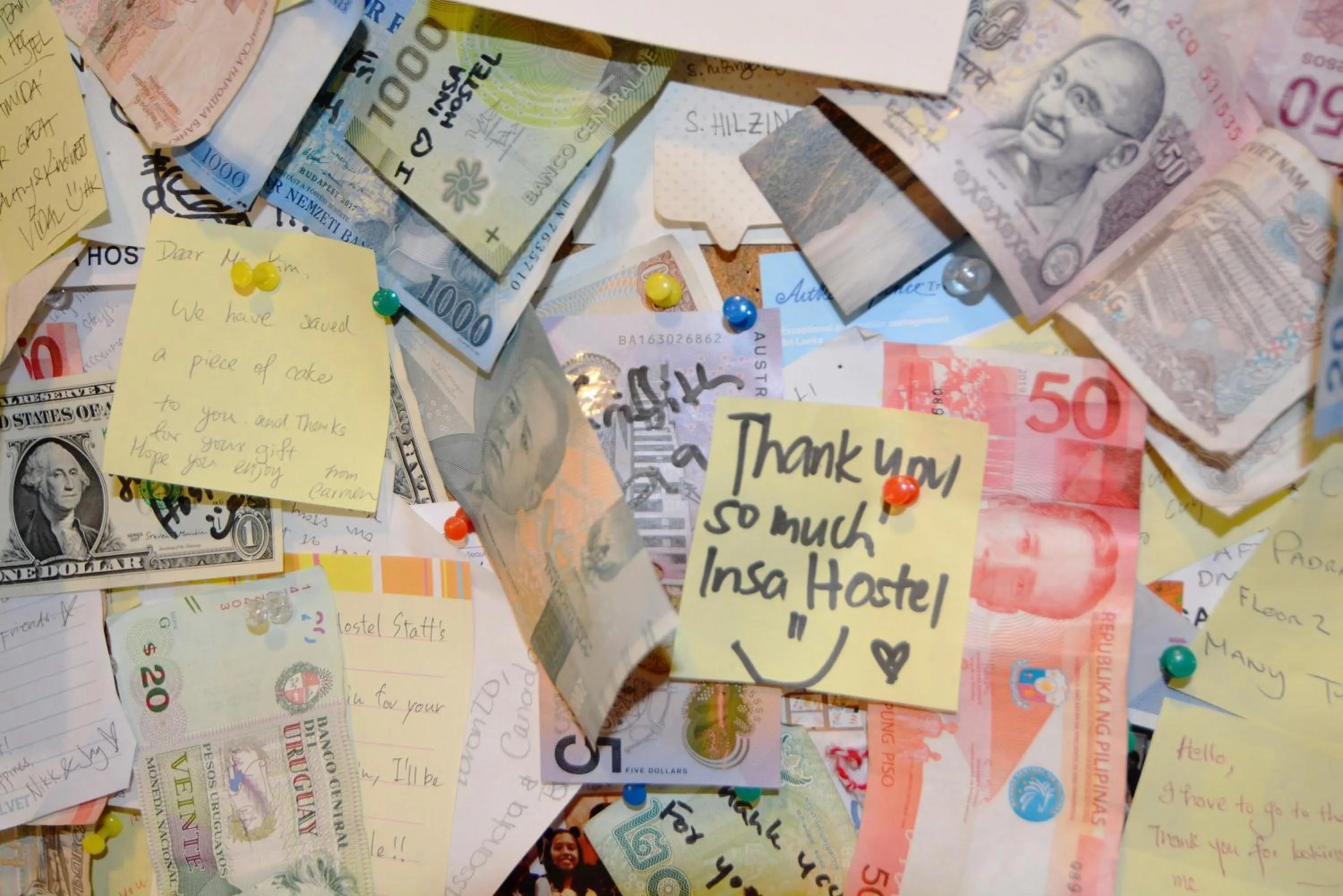 Logo/Certificate/Sign in Insadong Hostel