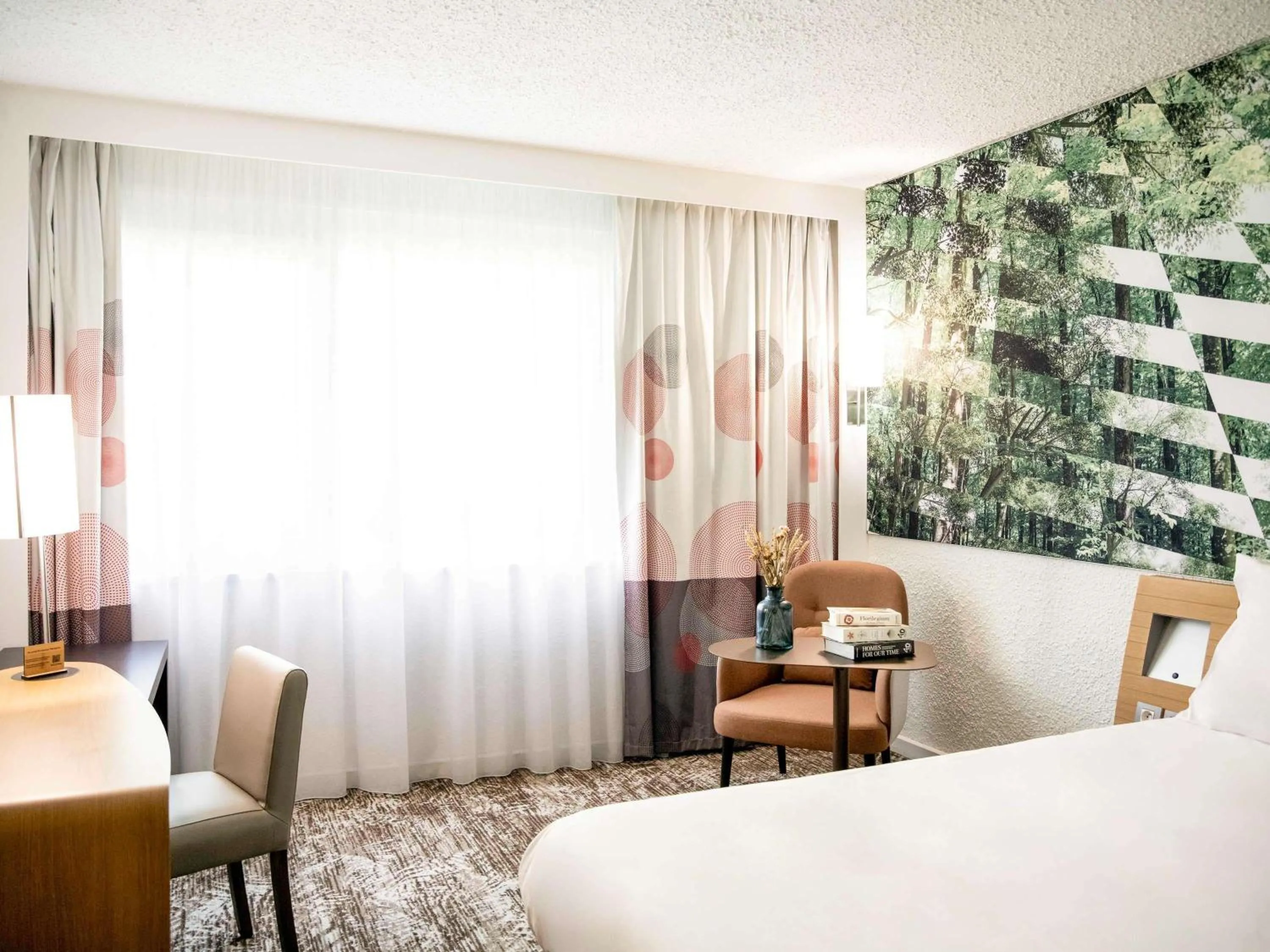 Bed in Novotel Bordeaux Mérignac