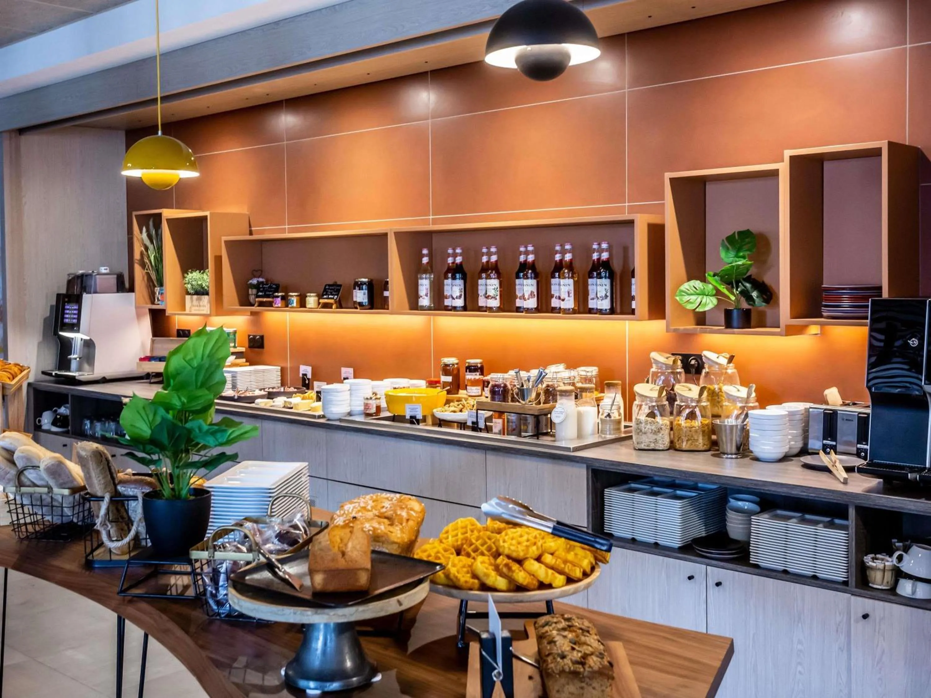 Breakfast in Novotel Bourges