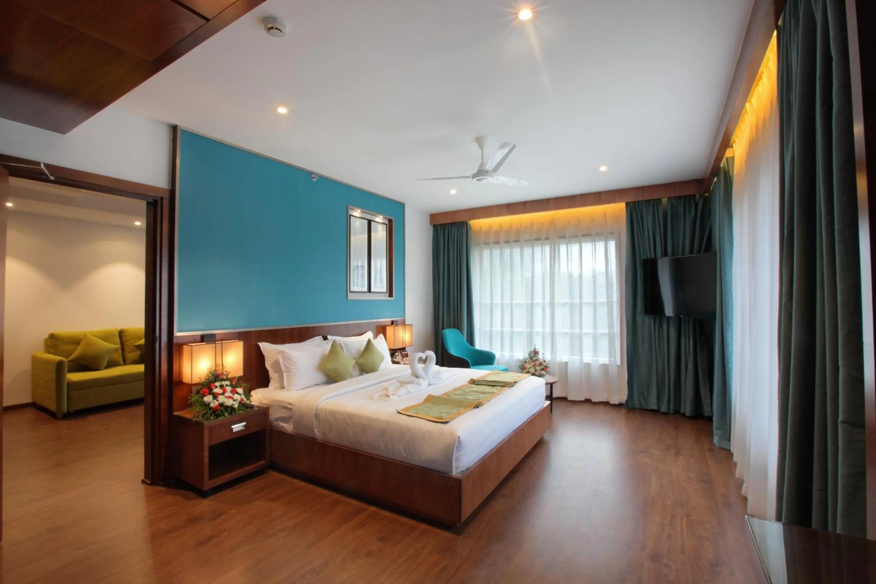 Bed in Hotel Ceasar Palace